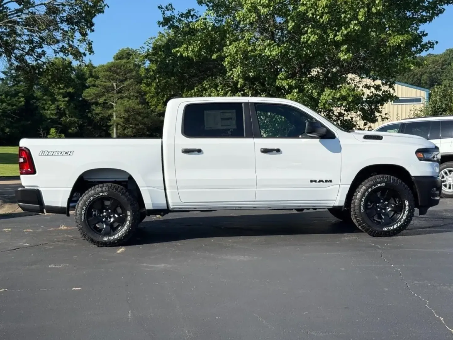 2025 /Black Cloth Ram 1500 Warlock Crew Cab (1C6SRFGP5SN) with an 3.0L I6 Hurricane SO Twin Turbo ESS engine, Automatic transmission, located at 970 Woodlawn Dr., Farmington, MO, 63640, (573) 431-7800, 37.825642, -90.468674 - Experience the thrill of adventure and functionality with the 2025 Ram 1500 Tradesman, now available at Pettus CDJR Farmington in Farmington, MO. Whether you're a weekend warrior looking for that perfect truck to carry your gear or a busy professional seeking a reliable vehicle for daily commutes, t - Photo#1
