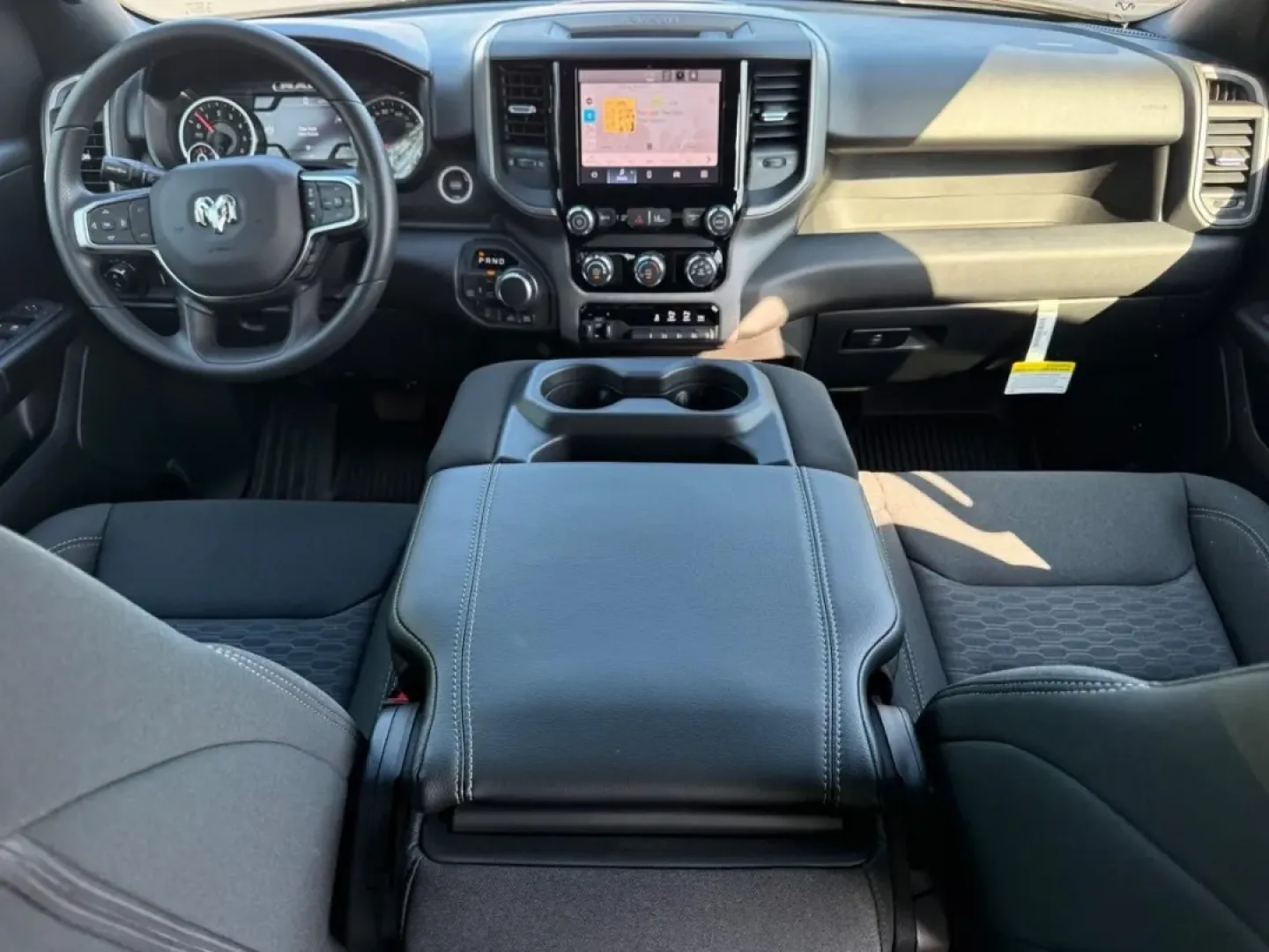2025 /Black Cloth Ram 1500 Warlock Crew Cab (1C6SRFGP5SN) with an 3.0L I6 Hurricane SO Twin Turbo ESS engine, Automatic transmission, located at 970 Woodlawn Dr., Farmington, MO, 63640, (573) 431-7800, 37.825642, -90.468674 - Experience the thrill of adventure and functionality with the 2025 Ram 1500 Tradesman, now available at Pettus CDJR Farmington in Farmington, MO. Whether you're a weekend warrior looking for that perfect truck to carry your gear or a busy professional seeking a reliable vehicle for daily commutes, t - Photo#5