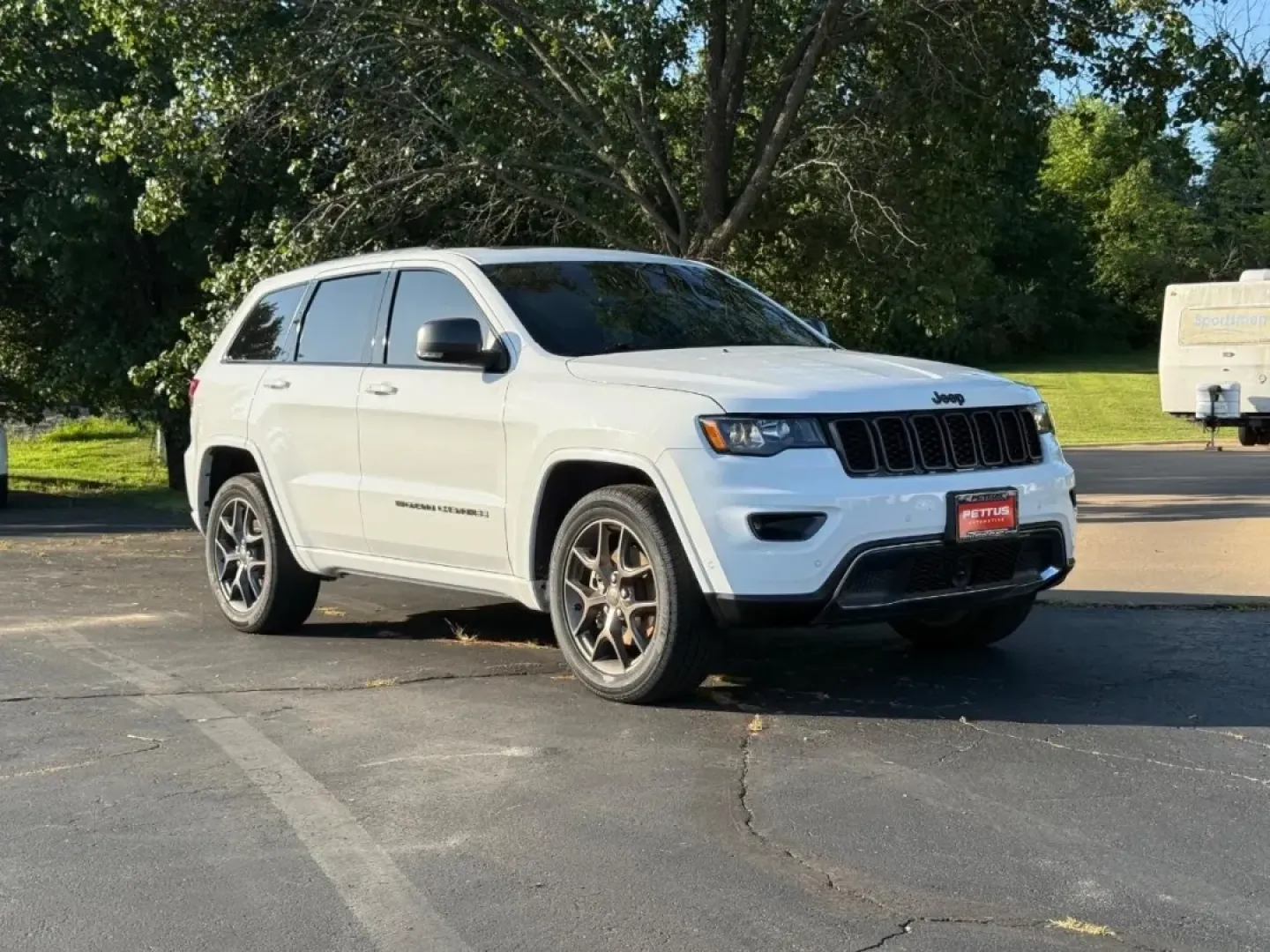 2021 /Black Leather Jeep Grand Cherokee 80th Anniversary Edition (1C4RJFBG6MC) with an 3.6L V6 24V VVT UPG I engine, Automatic transmission, located at 970 Woodlawn Dr., Farmington, MO, 63640, (573) 431-7800, 37.825642, -90.468674 - Unleash your sense of adventure with the perfect blend of style, comfort, and capability-meet the 2021 Jeep Grand Cherokee 80th Anniversary Edition, available now at Pettus CDJR Farmington. Located in the heart of Farmington, MO, at 970 Woodlawn Drive, we are proud to be your trusted OEM dealership - Photo#0