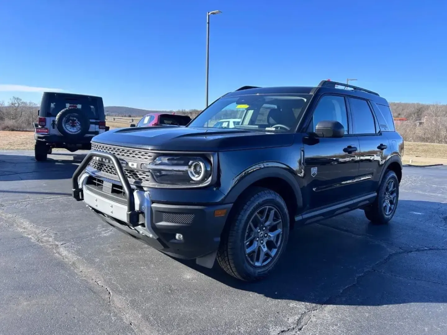 2025 /Medium Lt Smoked Truffle Cloth Ford Bronco Sport Big Bend (3FMCR9BN5SR) with an 1.5L EcoBoost engine, Automatic transmission, located at 141 Commercial Dr, Fredericktown, MO, 63645, (573) 783-6432, 37.570087, -90.320648 - Are you ready to elevate your outdoor adventures and family outings with a vehicle that seamlessly blends style, comfort, and capability? The 2025 Ford Bronco Sport Big Bend is your ticket to the ultimate exploration experience, perfectly suited for weekend getaways, camping trips, and everyday comm - Photo#5