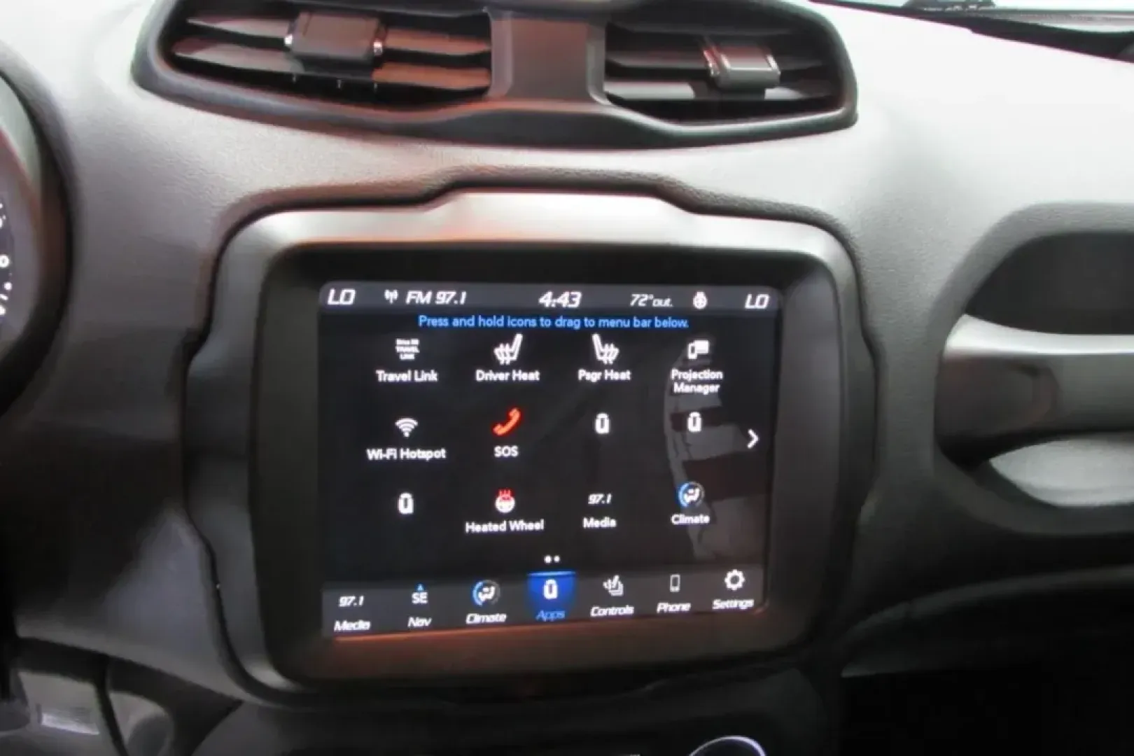 2022 /Ski Gray/Black Leather Jeep Renegade Limited (ZACNJDD17NP) with an Other engine, Automatic transmission, located at 12830 Highway 21, De Soto, MO, 63020, (636) 337-7777, 38.153099, -90.573624 - USED 2022 Jeep Renegade Limited from Pettus Chrysler Dodge Jeep Ram De Soto, De Soto MO. - Photo#20