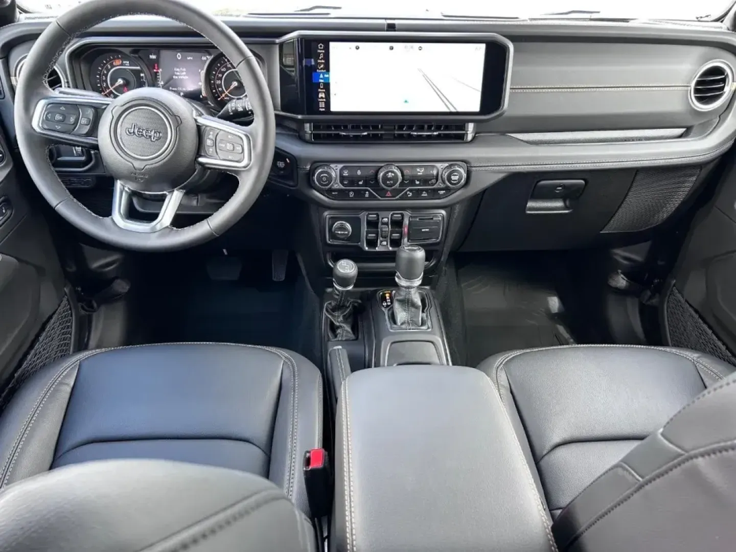 2025 /Black Leather Jeep Wrangler Sahara (1C4PJXEG1SW) with an 3.6L V6 engine, Automatic transmission, located at 970 Woodlawn Dr., Farmington, MO, 63640, (573) 431-7800, 37.825642, -90.468674 - **Unleash Adventure with the 2025 Jeep Wrangler Sahara at Pettus CDJR Farmington!**<br /> <br /> If you're seeking a vehicle that embodies freedom and adventure, look no further than the stunning 2025 Jeep Wrangler Sahara, now available at Pettus CDJR Farmington. Located at 970 Woodlawn Drive, Farmi - Photo#9