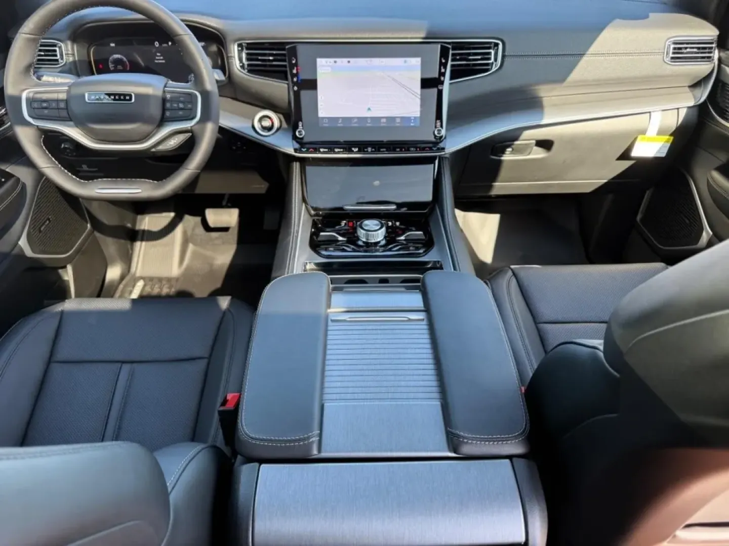 2025 /Global Black Leather Jeep Wagoneer Series II (1C4SJVBP4SS) with an 3.0L I6 Hurricane SO Twin Turbo ESS engine, Automatic transmission, located at 970 Woodlawn Dr., Farmington, MO, 63640, (573) 431-7800, 37.825642, -90.468674 - **Conquer the Road in Style with the 2025 Jeep Wagoneer from Pettus CDJR Farmington!**<br /> <br /> Are you ready for unforgettable weekend adventures or family road trips? Look no further than the 2025 Jeep Wagoneer from Pettus CDJR Farmington! With its striking Balti Gray exterior and robust perfo - Photo#9