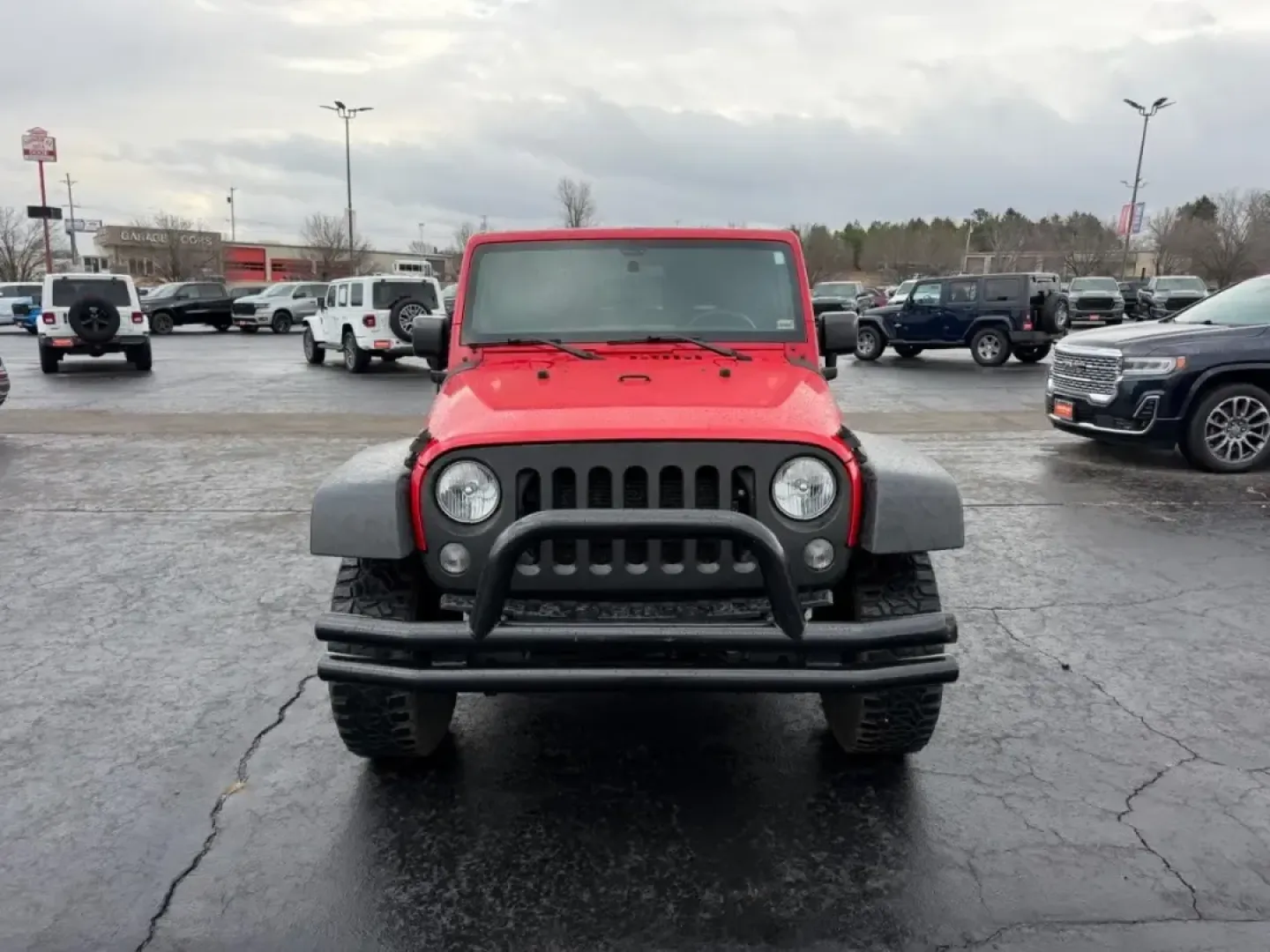 2014 /Black Cloth Jeep Wrangler Willys Wheeler (1C4AJWAG4EL) with an 3.6L V6 24V VVT engine, Automatic transmission, located at 970 Woodlawn Dr., Farmington, MO, 63640, (573) 431-7800, 37.825642, -90.468674 - Discover the thrill of adventure with this outstanding 2014 Jeep Wrangler Willys Wheeler, the perfect companion for weekend escapades and outdoor enthusiasts! Designed for those who crave off-road excitement and versatility, this SUV offers a unique blend of rugged capability and modern comforts. Wh - Photo#7