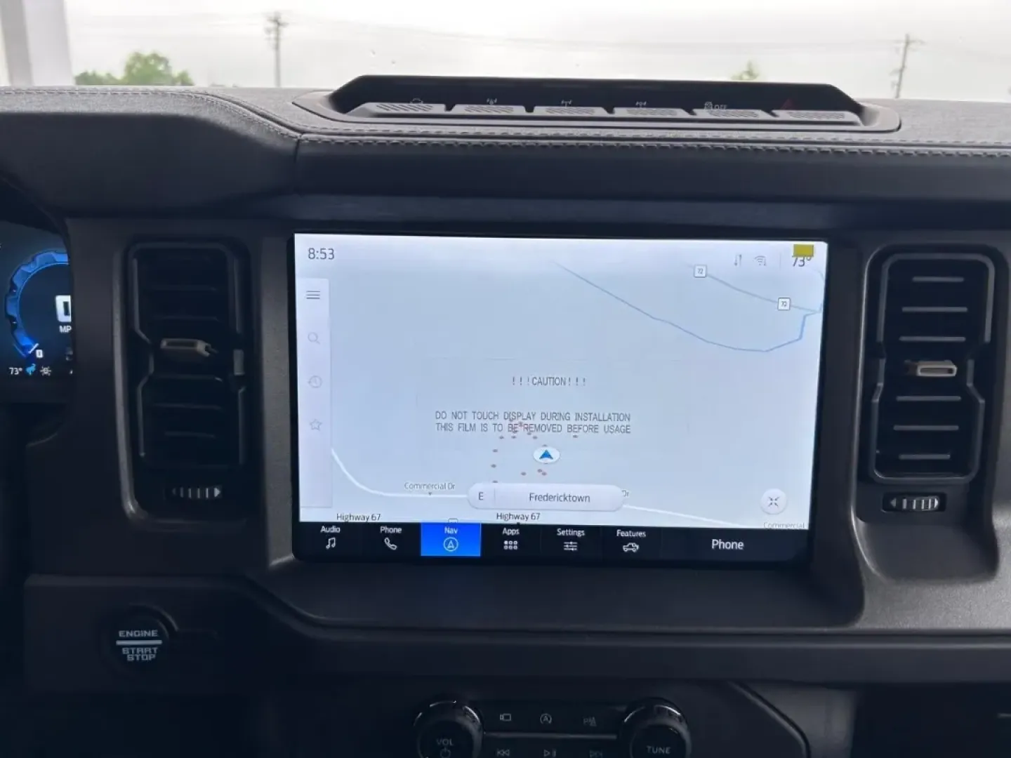 2025 /Black Onyx Leather Ford Bronco Badlands (1FMEE9BP8SL) with an 2.7L V6 Turbocharged engine, located at 141 Commercial Dr, Fredericktown, MO, 63645, (573) 783-6432, 37.570087, -90.320648 - **Adventure Awaits: Embrace the Great Outdoors with the 2025 Ford Bronco Badlands**<br /> <br /> Are you ready to elevate your outdoor adventures and weekend getaways? Look no further than this stunning 2025 Ford Bronco Badlands, an SUV that combines rugged capability with cutting-edge technology, e - Photo#13