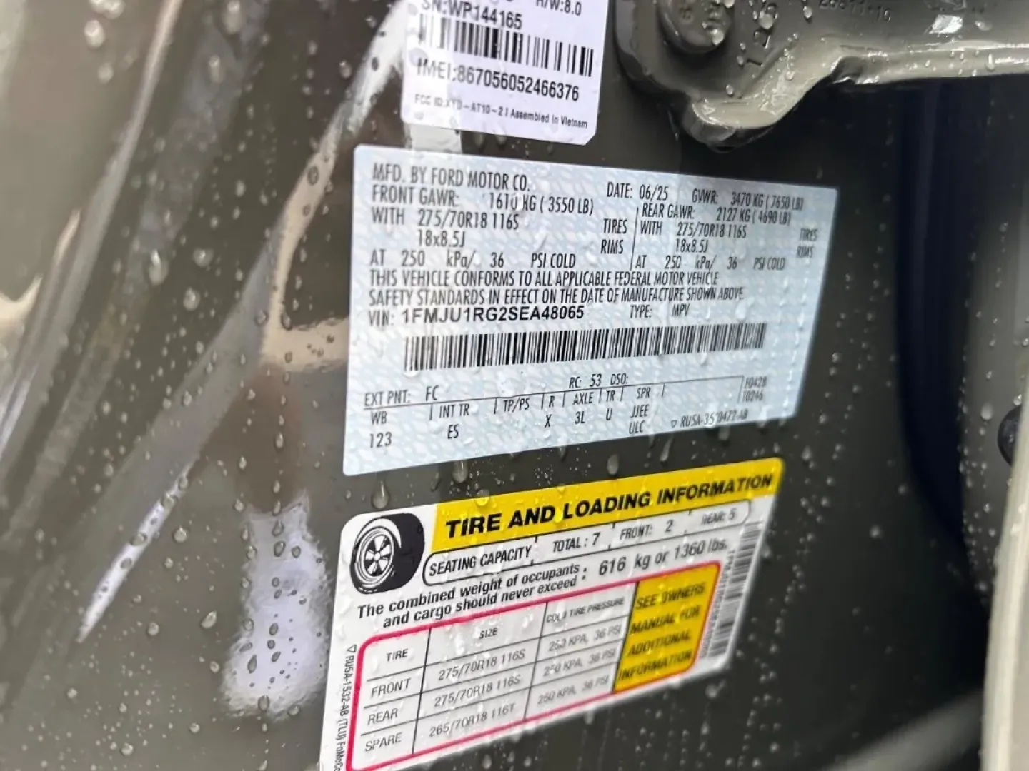 2025 /Black Onyx/Electric Spice Leat Ford Expedition (1FMJU1RG2SE) with an 3.5L V6 EcoBoost High Output engine, Automatic transmission, located at 141 Commercial Dr, Fredericktown, MO, 63645, (573) 783-6432, 37.570087, -90.320648 - Discover the freedom of adventure with the stunning 2025 Ford Expedition, now available at Pettus Ford Fredericktown. This remarkable SUV, with just 6 miles on the odometer, is not just a vehicle; it's a lifestyle statement perfect for families, outdoor enthusiasts, or anyone seeking the thrill of t - Photo#22