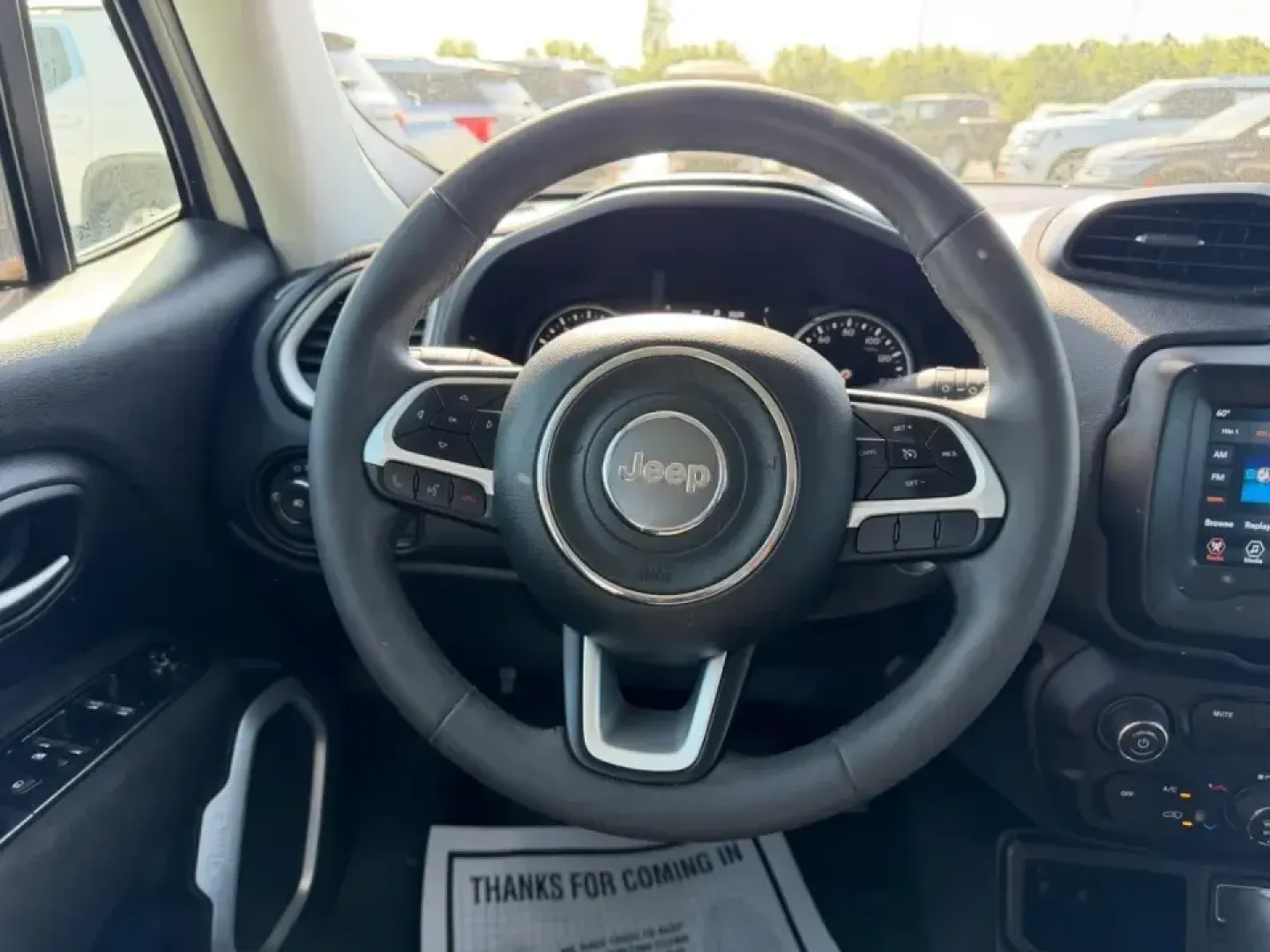 2020 /Black Cloth Jeep Renegade Latitude (ZACNJABB9LP) with an 2.4L I4 ZERO EVAP M-AIR engine, Automatic transmission, located at 970 Woodlawn Dr., Farmington, MO, 63640, (573) 431-7800, 37.825642, -90.468674 - Whether you're tackling a daily commute from Farmington to St. Louis, planning weekend getaways to Elephant Rocks State Park, or simply want a nimble SUV for errands around town, this 2020 Jeep Renegade Latitude is built for real-life Missouri driving. With its easy-to-park footprint, confident ride - Photo#11