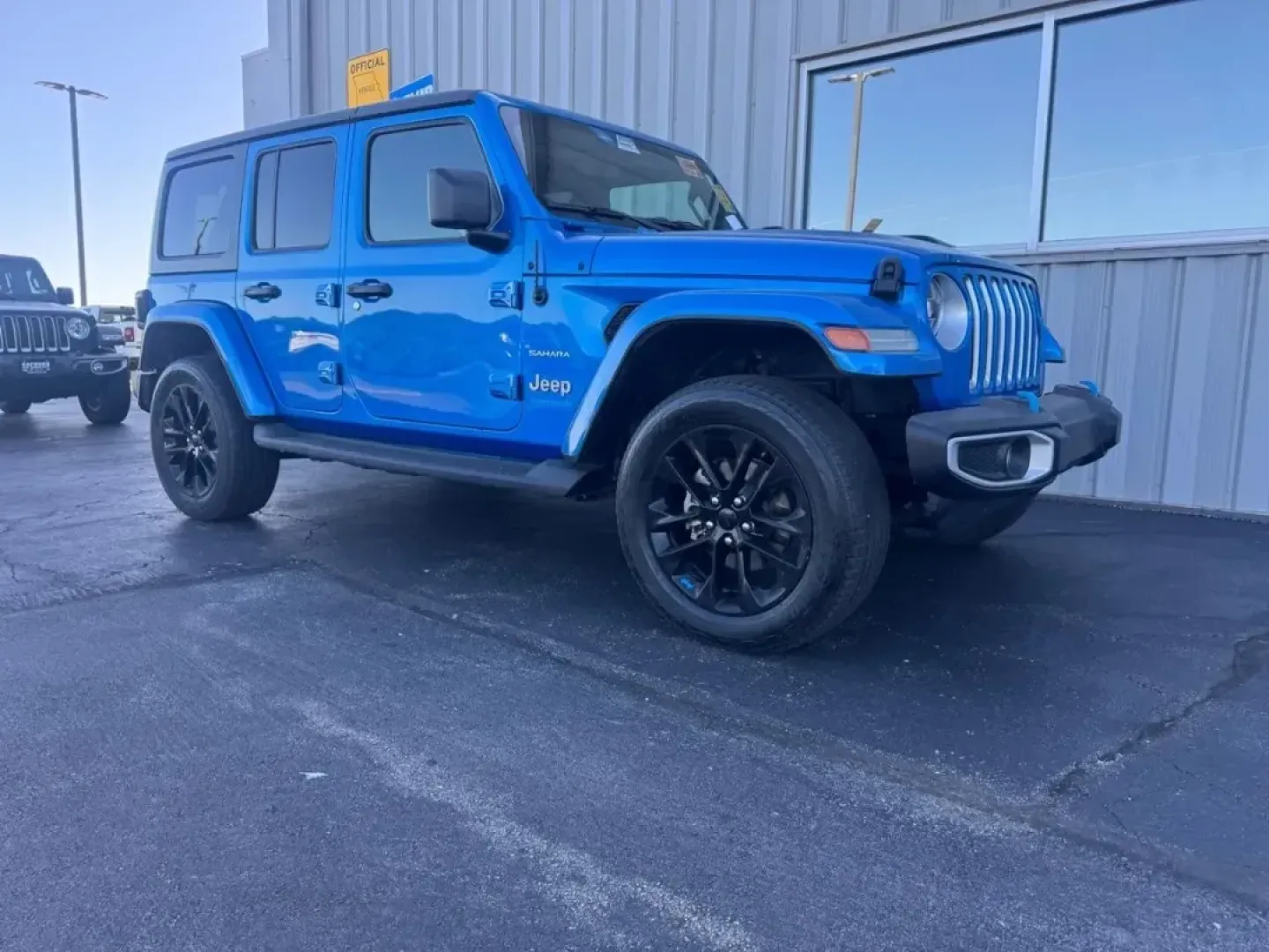 2022 Jeep Wrangler Unlimited Sahara 4xe (1C4JJXP68NW) with an Other engine, Automatic transmission, located at 12830 Highway 21, De Soto, MO, 63020, (636) 337-7777, 38.153099, -90.573624 - USED 2022 Jeep Wrangler Unlimited Sahara 4xe from Pettus Chrysler Dodge Jeep Ram De Soto, De Soto MO. - Photo#0