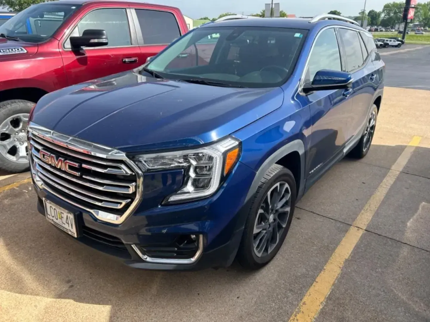 2022 GMC Terrain SLT (3GKALVEV4NL) with an 1.5L Turbocharged engine, located at 970 Woodlawn Dr., Farmington, MO, 63640, (573) 431-7800, 37.825642, -90.468674 - USED 2022 GMC Terrain SLT from Pettus CDJR Farmington, Farmington MO. - Photo#0