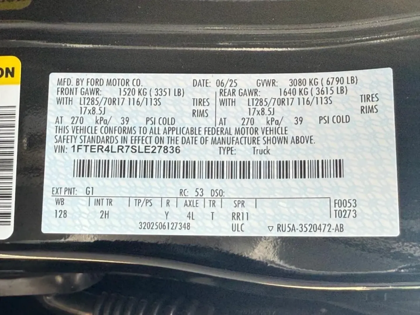 2025 /Ebony Leather Trimmed Ford Ranger Raptor (1FTER4LR7SL) with an 3.0L EcoBoost V6 engine, Automatic transmission, located at 141 Commercial Dr, Fredericktown, MO, 63645, (573) 783-6432, 37.570087, -90.320648 - Looking for the perfect vehicle that can handle your adventurous lifestyle while providing comfort and reliability? Look no further than the 2025 Ford Ranger Raptor available at Pettus Ford Fredericktown. With its rugged design and powerful capabilities, this truck is not just a mode of transportati - Photo#19