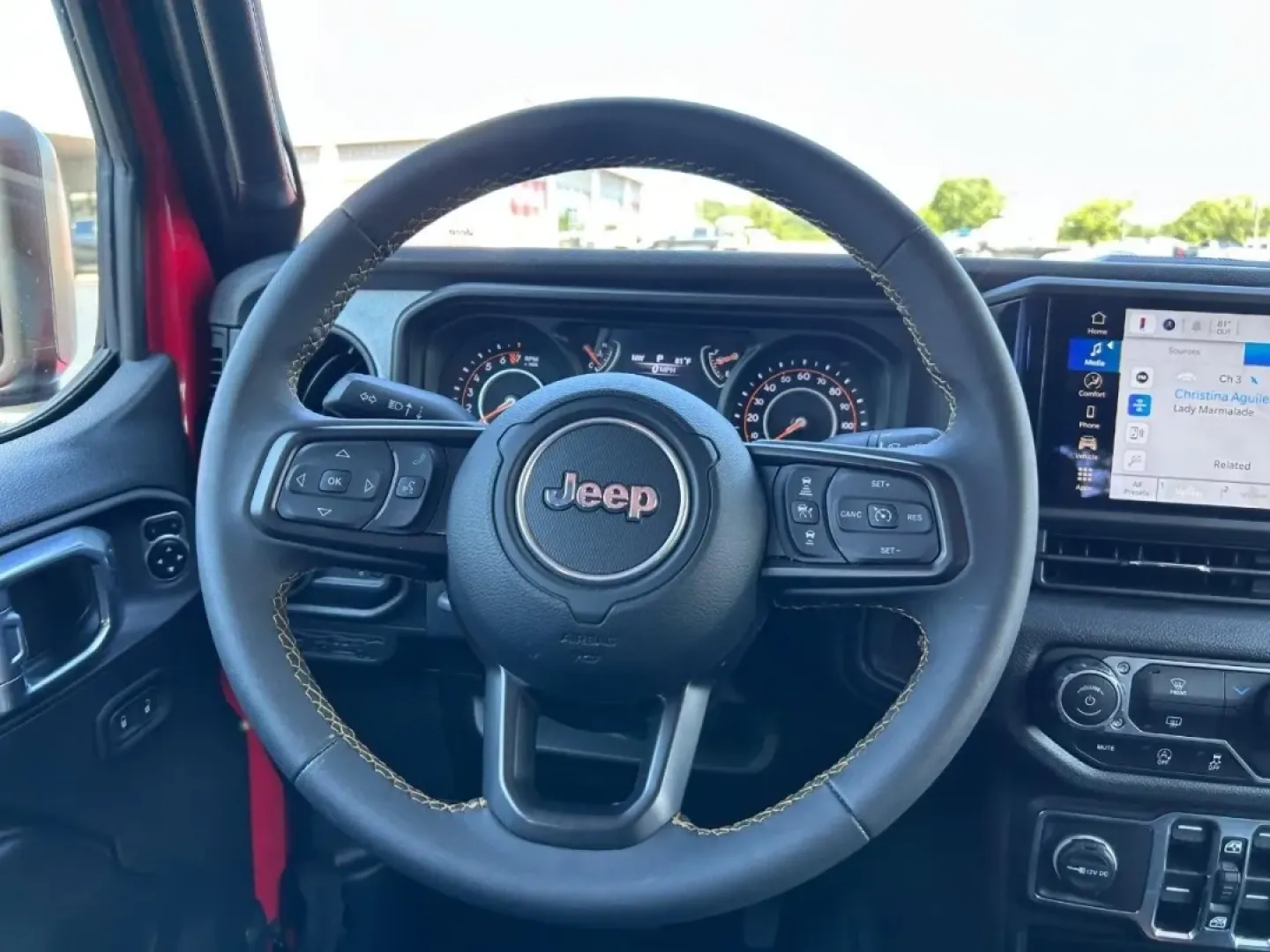 2024 /Black Cloth Jeep Gladiator Sport (1C6HJTAG6RL) with an 3.6L V6 24V VVT UPG I engine, located at 970 Woodlawn Dr., Farmington, MO, 63640, (573) 431-7800, 37.825642, -90.468674 - Are you ready to elevate your adventures and embrace a lifestyle filled with excitement and exploration? Look no further than the 2024 Jeep Gladiator, available now at Pettus CDJR Farmington! Whether you're a weekend warrior, a daily commuter seeking a rugged yet comfortable ride, or a growing famil - Photo#10