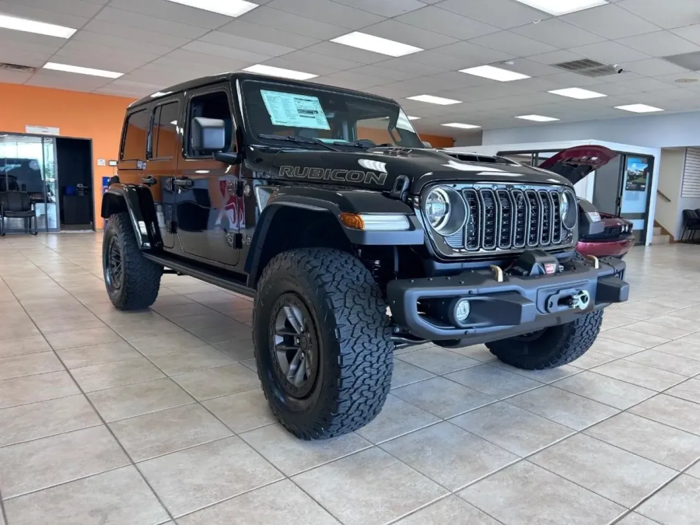 2025 /Black Leather Jeep Wrangler Rubicon 392 (1C4RJXSJ0SW) with an 6.4L V8 SRT HEMI MDS engine, Automatic transmission, located at 970 Woodlawn Dr., Farmington, MO, 63640, (573) 431-7800, 37.825642, -90.468674 - **Adventure Awaits: Experience the 2025 Jeep Wrangler Rubicon 392 Final Edition**<br /> <br /> Are you ready to elevate your outdoor escapades? Whether you're hitting the trails, navigating rugged terrain, or embarking on a family road trip, the 2025 Jeep Wrangler Rubicon 392 Final Edition is the pe - Photo#0