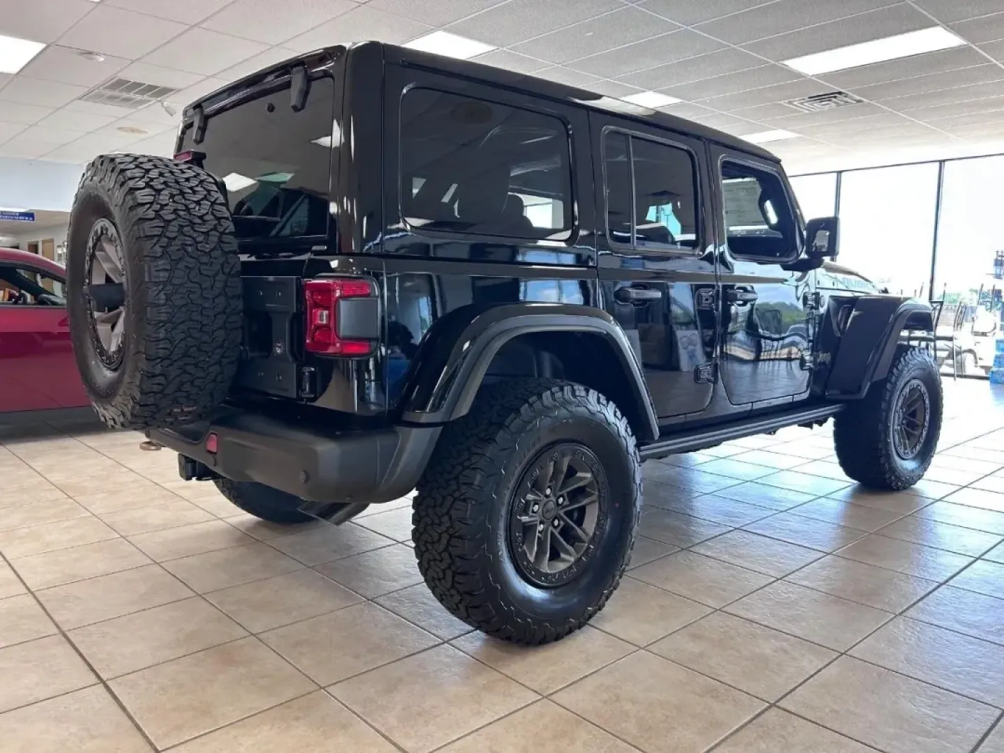 2025 /Black Leather Jeep Wrangler Rubicon 392 (1C4RJXSJ0SW) with an 6.4L V8 SRT HEMI MDS engine, Automatic transmission, located at 970 Woodlawn Dr., Farmington, MO, 63640, (573) 431-7800, 37.825642, -90.468674 - **Adventure Awaits: Experience the 2025 Jeep Wrangler Rubicon 392 Final Edition**<br /> <br /> Are you ready to elevate your outdoor escapades? Whether you're hitting the trails, navigating rugged terrain, or embarking on a family road trip, the 2025 Jeep Wrangler Rubicon 392 Final Edition is the pe - Photo#2