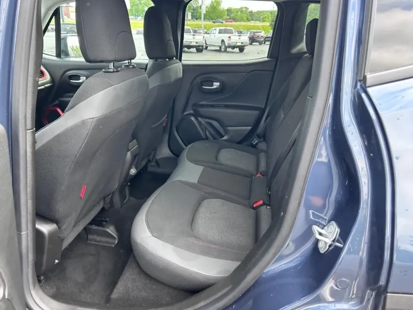 2023 /Black Cloth Jeep Renegade Trailhawk (ZACNJDC12PP) with an 1.3L I4 Turbo MAIR DI engine, Automatic transmission, located at 970 Woodlawn Dr., Farmington, MO, 63640, (573) 431-7800, 37.825642, -90.468674 - **Adventure Awaits: Discover the 2023 Jeep Renegade Trailhawk at Pettus CDJR Farmington!**<br /> <br /> Are you ready to elevate your driving experience? Whether you're a weekend warrior seeking thrilling off-road adventures or a city dweller needing a reliable vehicle for your daily commute, the 20 - Photo#8