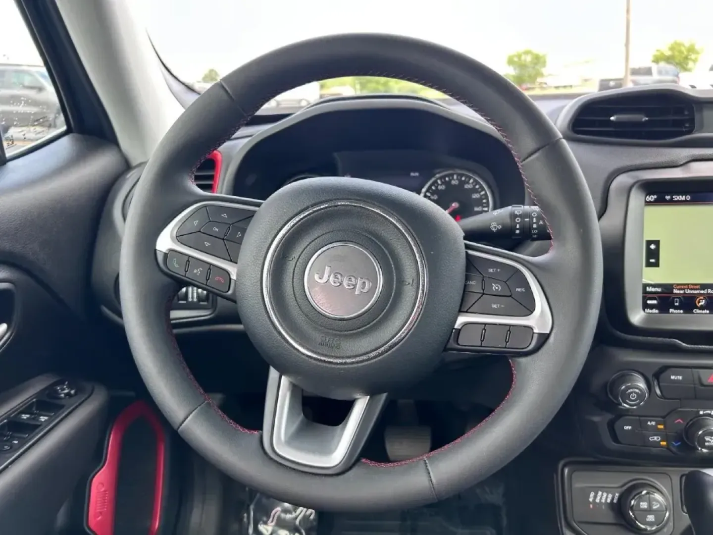 2023 /Black Cloth Jeep Renegade Trailhawk (ZACNJDC12PP) with an 1.3L I4 Turbo MAIR DI engine, Automatic transmission, located at 970 Woodlawn Dr., Farmington, MO, 63640, (573) 431-7800, 37.825642, -90.468674 - **Adventure Awaits: Discover the 2023 Jeep Renegade Trailhawk at Pettus CDJR Farmington!**<br /> <br /> Are you ready to elevate your driving experience? Whether you're a weekend warrior seeking thrilling off-road adventures or a city dweller needing a reliable vehicle for your daily commute, the 20 - Photo#10