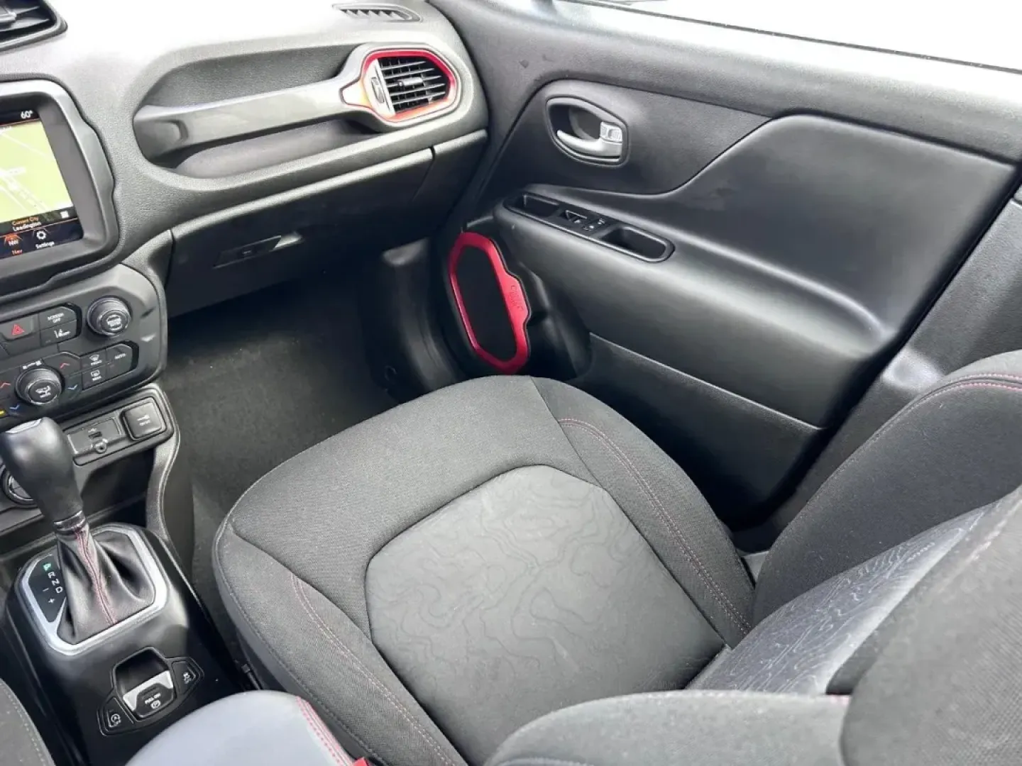 2023 /Black Cloth Jeep Renegade Trailhawk (ZACNJDC12PP) with an 1.3L I4 Turbo MAIR DI engine, Automatic transmission, located at 970 Woodlawn Dr., Farmington, MO, 63640, (573) 431-7800, 37.825642, -90.468674 - **Adventure Awaits: Discover the 2023 Jeep Renegade Trailhawk at Pettus CDJR Farmington!**<br /> <br /> Are you ready to elevate your driving experience? Whether you're a weekend warrior seeking thrilling off-road adventures or a city dweller needing a reliable vehicle for your daily commute, the 20 - Photo#16