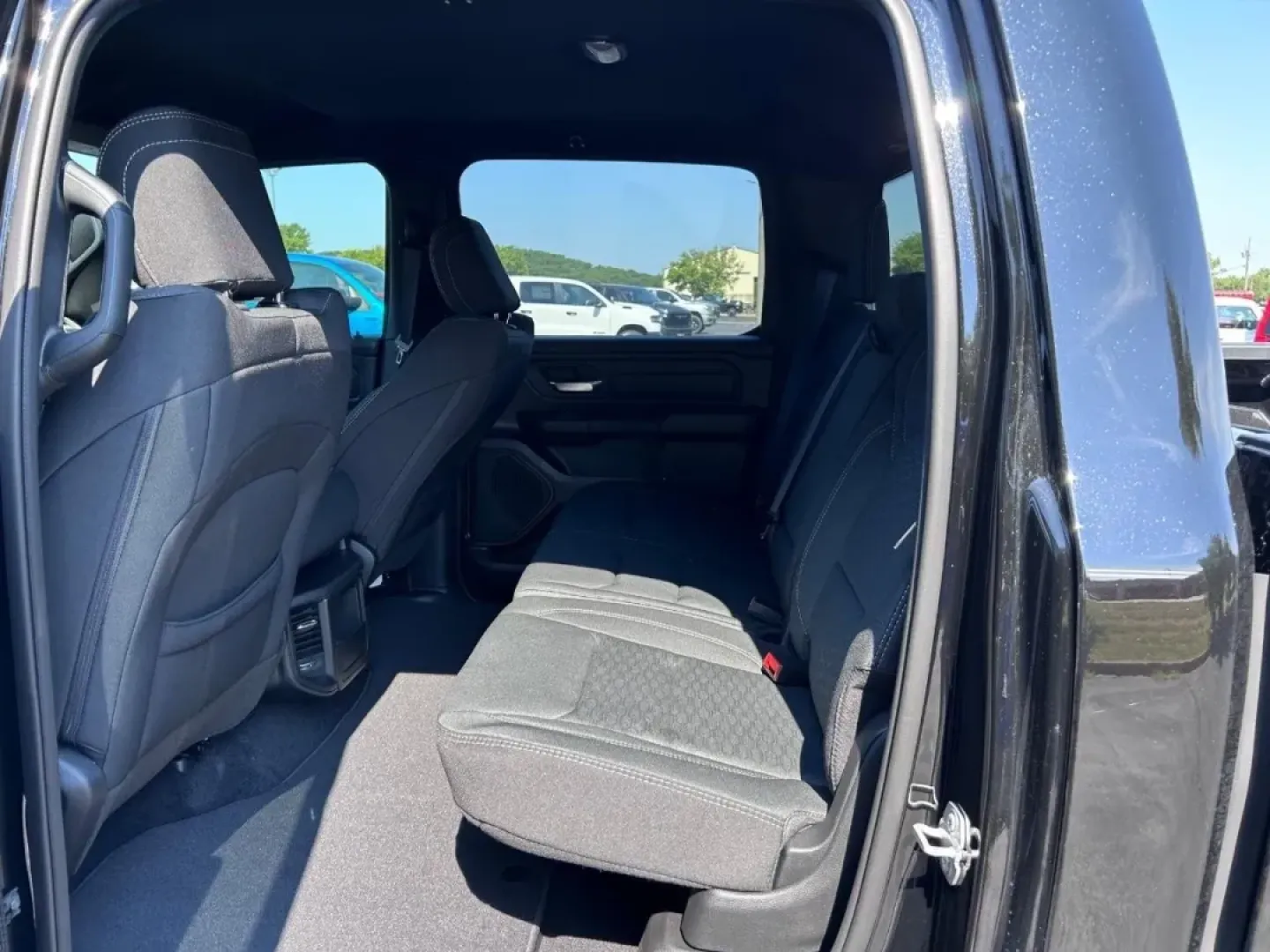 2025 /Diesel Gray/Black Cloth Ram 1500 Tradesman (1C6RRFGGXSN) with an 3.6L V6 24V VVT eTorque UPG I engine, located at 970 Woodlawn Dr., Farmington, MO, 63640, (573) 431-7800, 37.825642, -90.468674 - **Unleash Your Adventure with the 2025 Ram 1500 Tradesman Now Available at Pettus CDJR Farmington!**<br /> <br /> Are you ready to elevate your lifestyle with a vehicle that truly understands your needs? Whether you're hauling gear for a weekend camping trip, navigating city streets during your dai - Photo#8