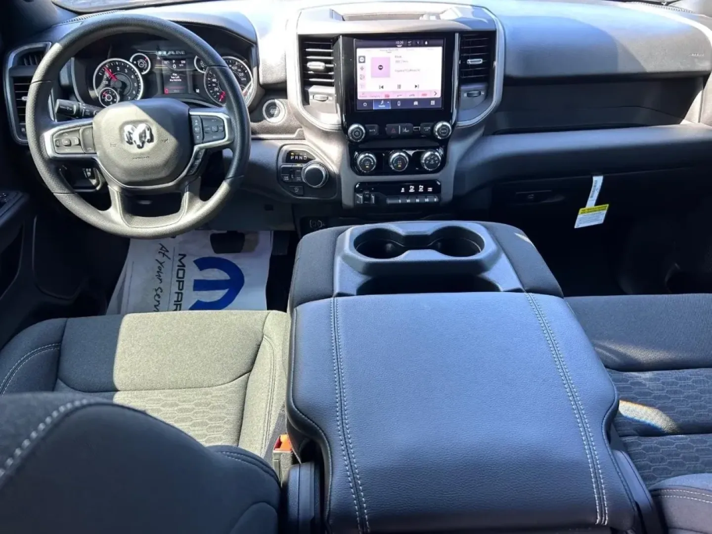 2025 /Diesel Gray/Black Cloth Ram 1500 Tradesman (1C6RRFGGXSN) with an 3.6L V6 24V VVT eTorque UPG I engine, located at 970 Woodlawn Dr., Farmington, MO, 63640, (573) 431-7800, 37.825642, -90.468674 - **Unleash Your Adventure with the 2025 Ram 1500 Tradesman Now Available at Pettus CDJR Farmington!**<br /> <br /> Are you ready to elevate your lifestyle with a vehicle that truly understands your needs? Whether you're hauling gear for a weekend camping trip, navigating city streets during your dai - Photo#9