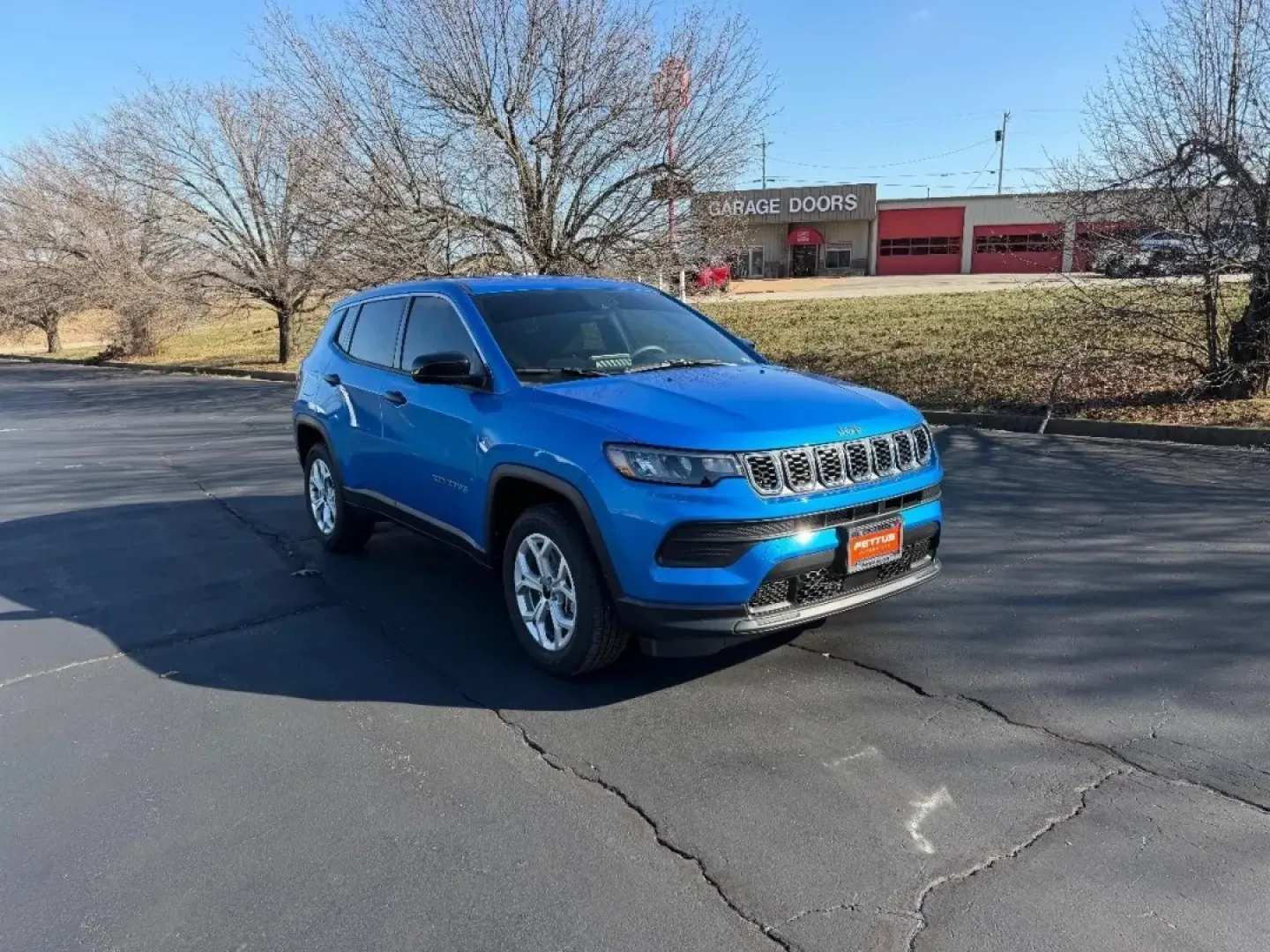 2025 /Black Cloth Jeep Compass Sport (3C4NJDAN8ST) with an 2.0L I4 DOHC DI Turbo engine, Automatic transmission, located at 970 Woodlawn Dr., Farmington, MO, 63640, (573) 431-7800, 37.825642, -90.468674 - **Unleash Your Adventurous Spirit with the 2025 Jeep Compass Sport at Pettus CDJR Farmington!**<br /> <br /> Looking for a vehicle that perfectly balances style, performance, and functionality? The 2025 Jeep Compass Sport is your ideal companion for weekend adventures or daily commutes. With its cap - Photo#0