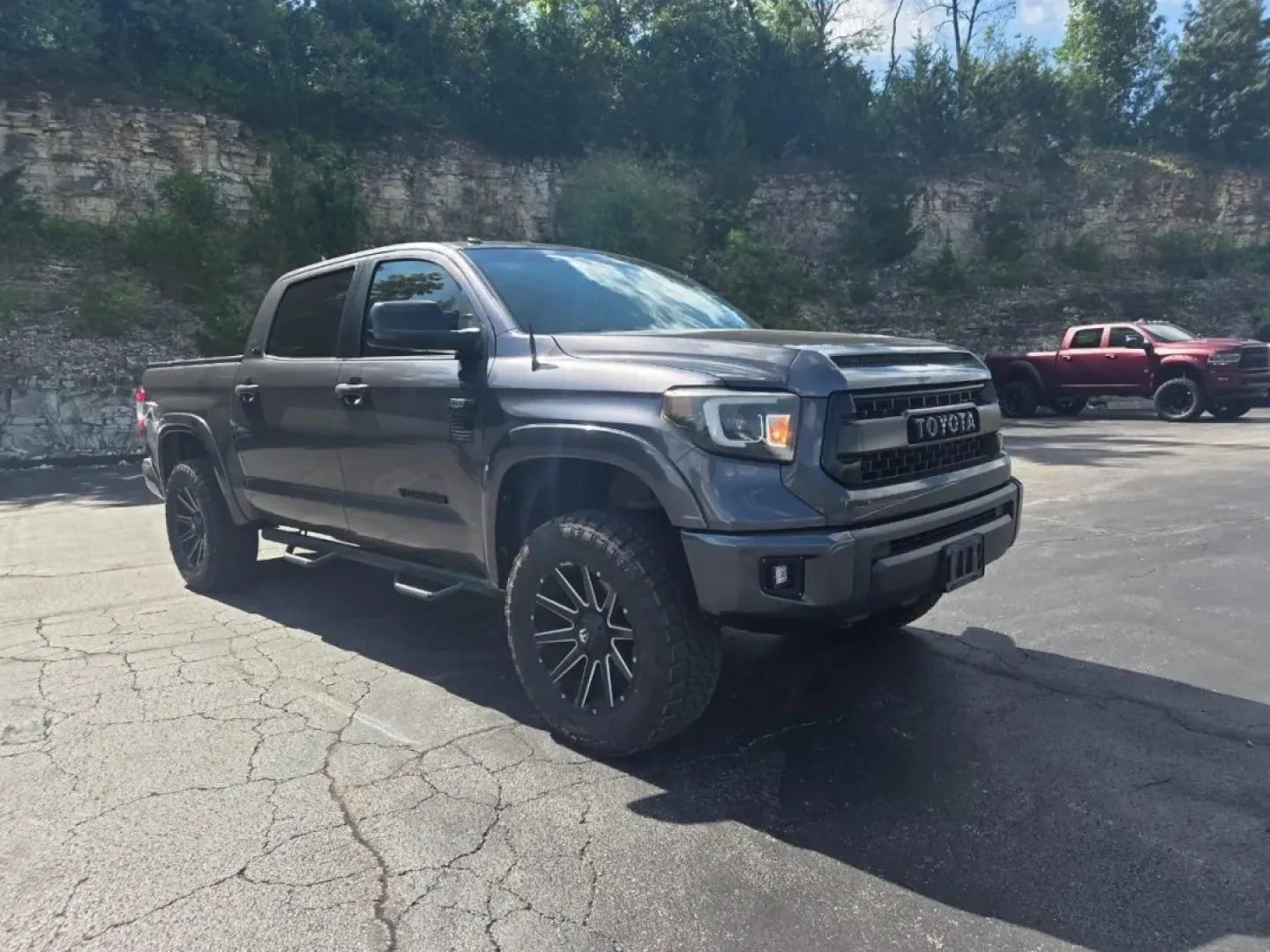 2017 Toyota Tundra SR5 CrewMax (5TFDW5F15HX) with an Other engine, located at 12830 Highway 21, De Soto, MO, 63020, (636) 337-7777, 38.153099, -90.573624 - If you're seeking a robust truck that can handle your everyday adventures-whether it's tackling tough jobs, hauling gear for weekend getaways, or simply navigating the bustling streets of De Soto-look no further than this 2017 Toyota Tundra 4WD SR5 CrewMax. With its rugged design and dependable perf - Photo#0
