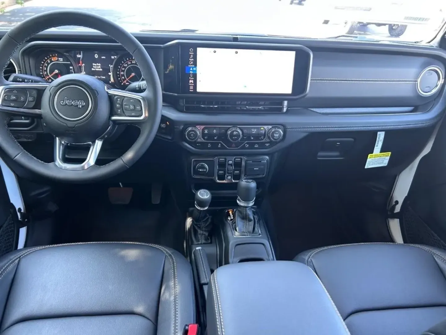 2025 /Black Leather Jeep Wrangler Sahara (1C4PJXEG9SW) with an 3.6L V6 engine, Automatic transmission, located at 970 Woodlawn Dr., Farmington, MO, 63640, (573) 431-7800, 37.825642, -90.468674 - **Adventure Awaits! Discover the 2025 Jeep Wrangler Sahara at Pettus CDJR Farmington**<br /> <br /> Are you ready to take on the great outdoors or embark on your next family road trip? Look no further than the **2025 Jeep Wrangler Sahara**, a perfect blend of ruggedness and comfort tailored for adve - Photo#9