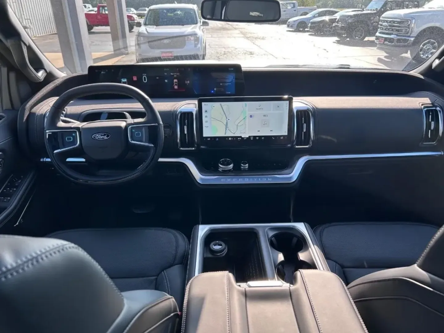 2025 /Black Onyx Leather Ford Expedition Platinum (1FMJU1M80SE) with an 3.5L EcoBoost V6 engine, Automatic transmission, located at 141 Commercial Dr, Fredericktown, MO, 63645, (573) 783-6432, 37.570087, -90.320648 - **Embark on Your Next Adventure with the 2025 Ford Expedition Platinum!**<br /> <br /> If you're searching for the perfect blend of luxury, power, and versatility, look no further than the stunning 2025 Ford Expedition Platinum, available now at Pettus Ford Fredericktown. This top-of-the-line SUV is - Photo#14