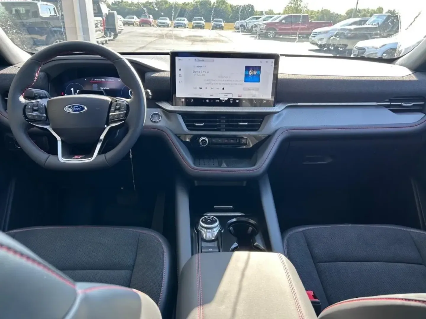 2025 /Onyx Leather Trimmed Ford Explorer ST (1FMWK8GC0SG) with an 3.0L EcoBoost V6 engine, Automatic transmission, located at 141 Commercial Dr, Fredericktown, MO, 63645, (573) 783-6432, 37.570087, -90.320648 - **Discover Adventure with the 2025 Ford Explorer ST at Pettus Ford Fredericktown!**<br /> <br /> If you're looking for a vehicle that effortlessly combines family-friendly functionality with rugged adventure, the 2025 Ford Explorer ST is the perfect choice for you. This sport utility vehicle (SUV) i - Photo#13