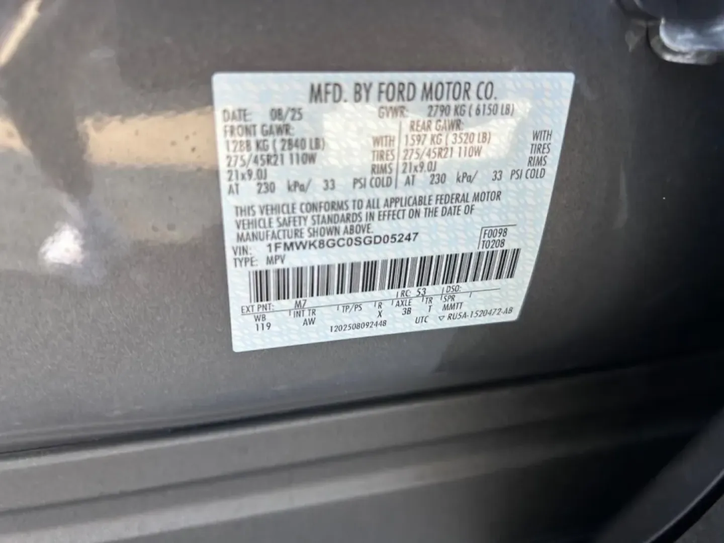 2025 /Onyx Leather Trimmed Ford Explorer ST (1FMWK8GC0SG) with an 3.0L EcoBoost V6 engine, Automatic transmission, located at 141 Commercial Dr, Fredericktown, MO, 63645, (573) 783-6432, 37.570087, -90.320648 - **Discover Adventure with the 2025 Ford Explorer ST at Pettus Ford Fredericktown!**<br /> <br /> If you're looking for a vehicle that effortlessly combines family-friendly functionality with rugged adventure, the 2025 Ford Explorer ST is the perfect choice for you. This sport utility vehicle (SUV) i - Photo#24