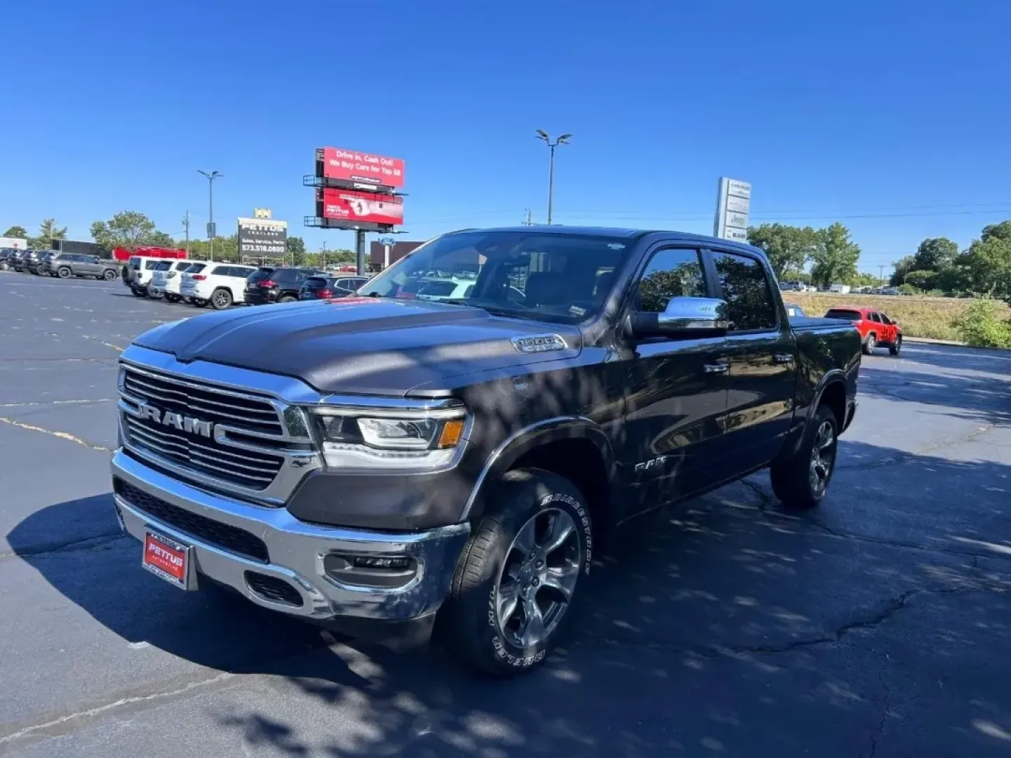2022 /Black Leather Ram 1500 Laramie (1C6SRFJT9NN) with an 5.7L engine, located at 970 Woodlawn Dr., Farmington, MO, 63640, (573) 431-7800, 37.825642, -90.468674 - **Unleash Adventure with the 2022 Ram 1500 Perfect for Your Next Journey!**<br /> <br /> Are you ready to elevate your lifestyle with a versatile truck that can handle both daily commutes and weekend adventures? Look no further than this stunning 2022 Ram 1500, available now at Pettus CDJR Farmingt - Photo#6