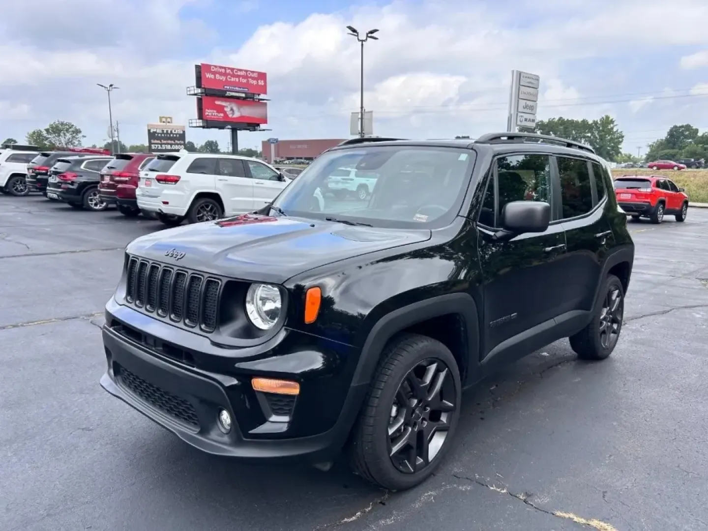 2021 /Black Cloth Jeep Renegade 80th Edition (ZACNJDBB2MP) with an 2.4L I4 ZERO EVAP M-AIR engine, Automatic transmission, located at 970 Woodlawn Dr., Farmington, MO, 63640, (573) 431-7800, 37.825642, -90.468674 - **Discover Your Next Adventure with the 2021 Jeep Renegade at Pettus CDJR Farmington!**<br /> <br /> Are you ready to elevate your weekend getaways or daily commutes? Look no further than the 2021 Jeep Renegade, an ideal crossover designed for those who crave adventure without compromising on comfor - Photo#6
