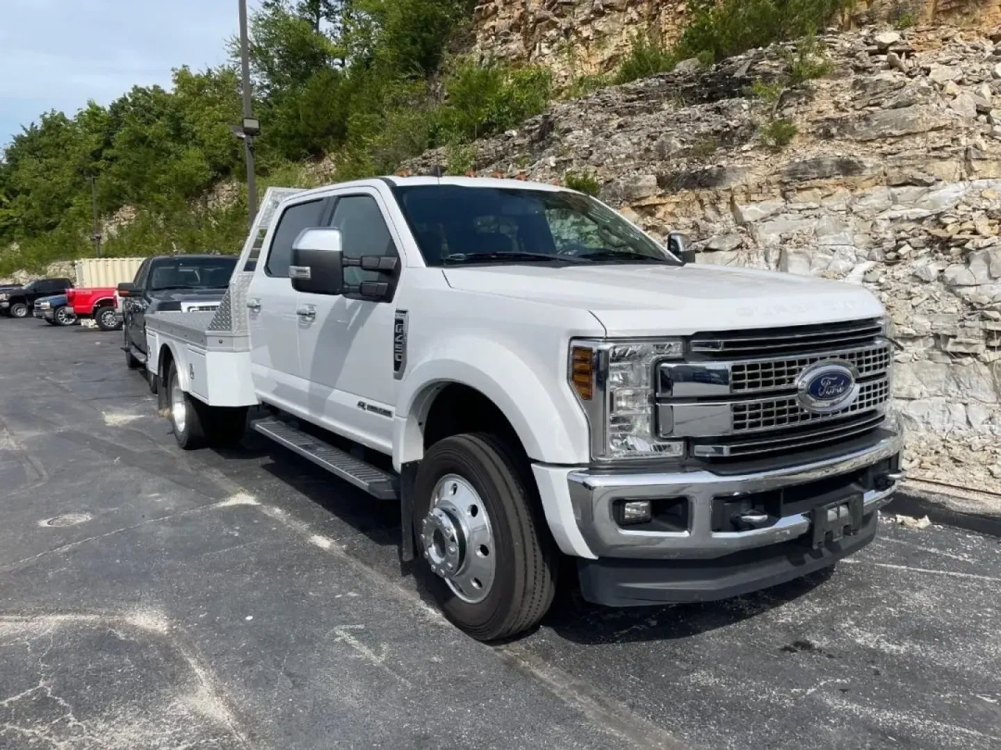 2019 /Black / Dark Marsala Ford F-450SD Lariat DRW (1FT8W4DT4KE) with an Other engine, Automatic transmission, located at 12836 Highway 21, De Soto, MO, 63020, (636) 337-7777, 38.151867, -90.575615 - Are you searching for the perfect truck to elevate your weekend adventures and tackle any job with ease? Look no further than this robust 2019 Ford Super Duty F-450 DRW available now at Pettus Ford De Soto. This incredible vehicle seamlessly blends power, comfort, and durability, making it an ideal - Photo#1
