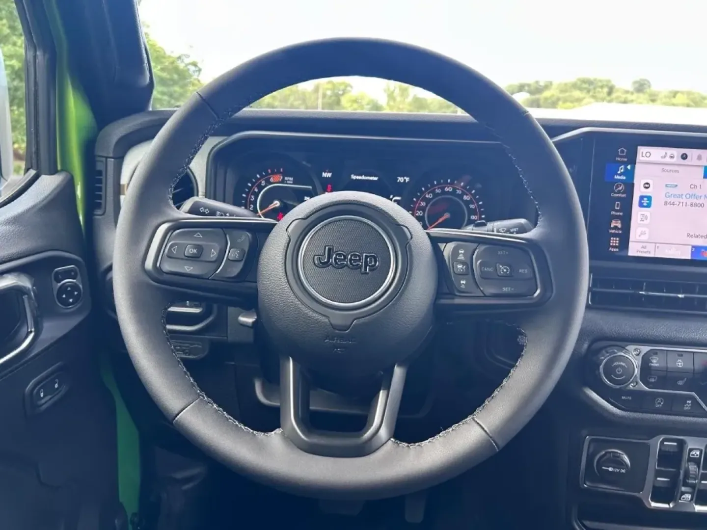 2025 /Black Cloth Jeep Wrangler Sport S (1C4PJXDG4SW) with an 3.6L V6 24V VVT UPG I engine, located at 970 Woodlawn Dr., Farmington, MO, 63640, (573) 431-7800, 37.825642, -90.468674 - **Elevate Your Adventures with the 2025 Jeep Wrangler from Pettus CDJR Farmington!**<br /> <br /> Are you searching for a vehicle that embodies freedom and adventure? Look no further than the 2025 Jeep Wrangler, available now at Pettus CDJR Farmington! This exceptional SUV is designed for those who - Photo#10