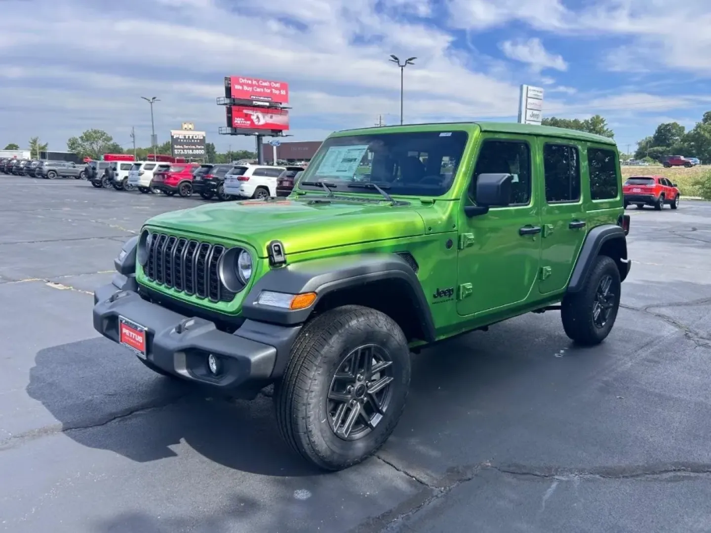 2025 /Black Cloth Jeep Wrangler Sport S (1C4PJXDG4SW) with an 3.6L V6 24V VVT UPG I engine, located at 970 Woodlawn Dr., Farmington, MO, 63640, (573) 431-7800, 37.825642, -90.468674 - **Elevate Your Adventures with the 2025 Jeep Wrangler from Pettus CDJR Farmington!**<br /> <br /> Are you searching for a vehicle that embodies freedom and adventure? Look no further than the 2025 Jeep Wrangler, available now at Pettus CDJR Farmington! This exceptional SUV is designed for those who - Photo#6