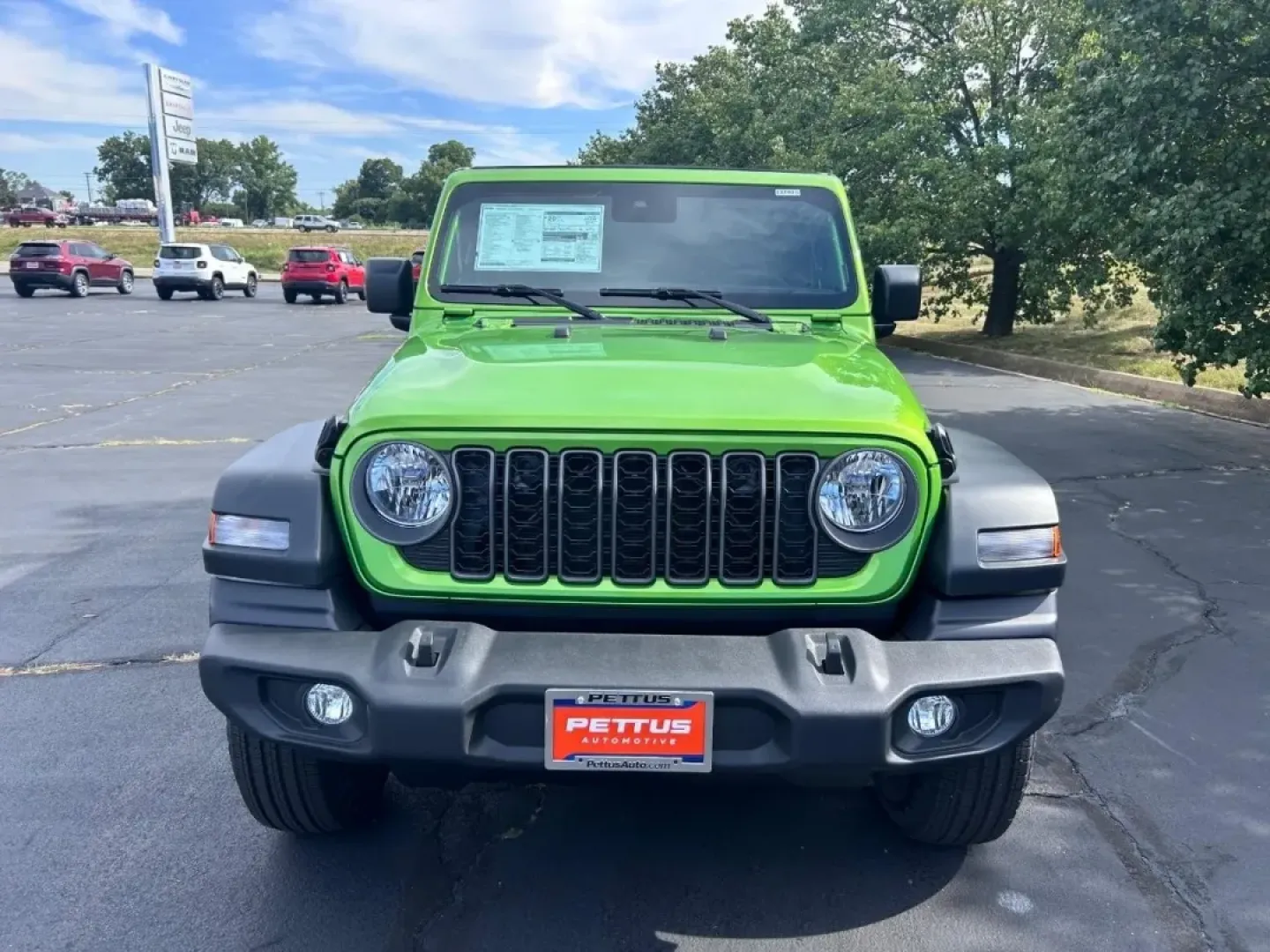2025 /Black Cloth Jeep Wrangler Sport S (1C4PJXDG4SW) with an 3.6L V6 24V VVT UPG I engine, located at 970 Woodlawn Dr., Farmington, MO, 63640, (573) 431-7800, 37.825642, -90.468674 - **Elevate Your Adventures with the 2025 Jeep Wrangler from Pettus CDJR Farmington!**<br /> <br /> Are you searching for a vehicle that embodies freedom and adventure? Look no further than the 2025 Jeep Wrangler, available now at Pettus CDJR Farmington! This exceptional SUV is designed for those who - Photo#7