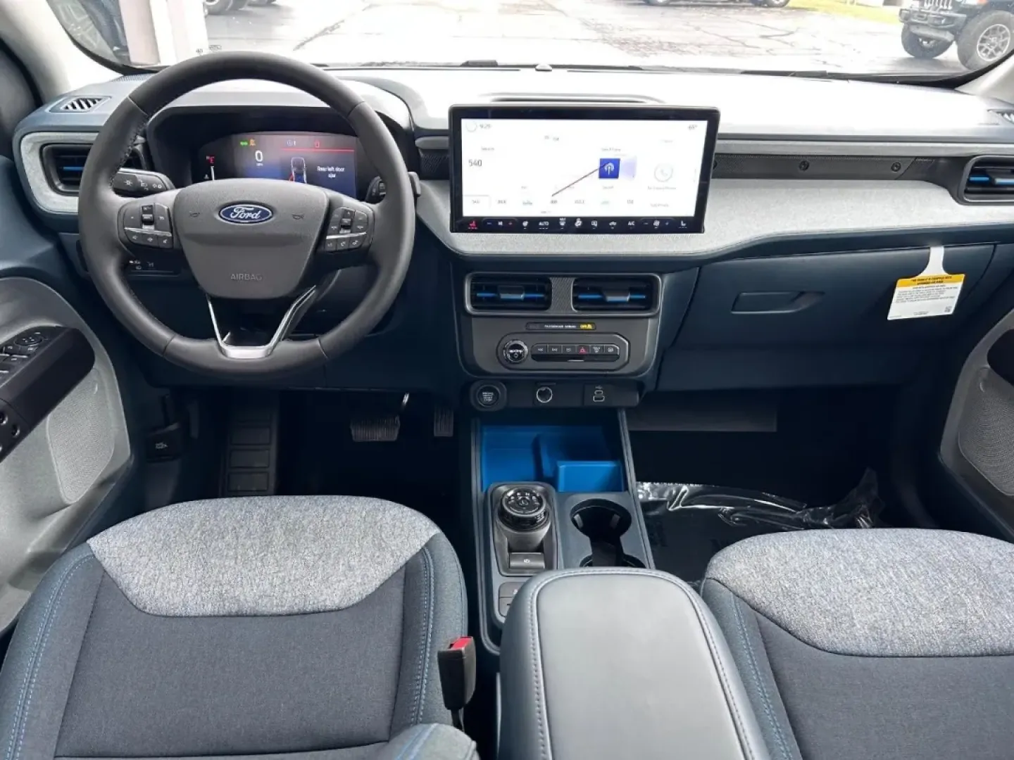 2025 /Navy Pier/Aspen Gray Cloth Ford Maverick XLT (3FTTW8H30SR) with an 2.5L Hybrid engine, Automatic transmission, located at 141 Commercial Dr, Fredericktown, MO, 63645, (573) 783-6432, 37.570087, -90.320648 - Are you ready to elevate your lifestyle with a versatile vehicle that meets all your needs? Look no further than the 2025 Ford Maverick XLT, now available at Pettus Ford Fredericktown! This stunning truck is perfect for both urban commuting and weekend adventures, offering a unique blend of efficien - Photo#9