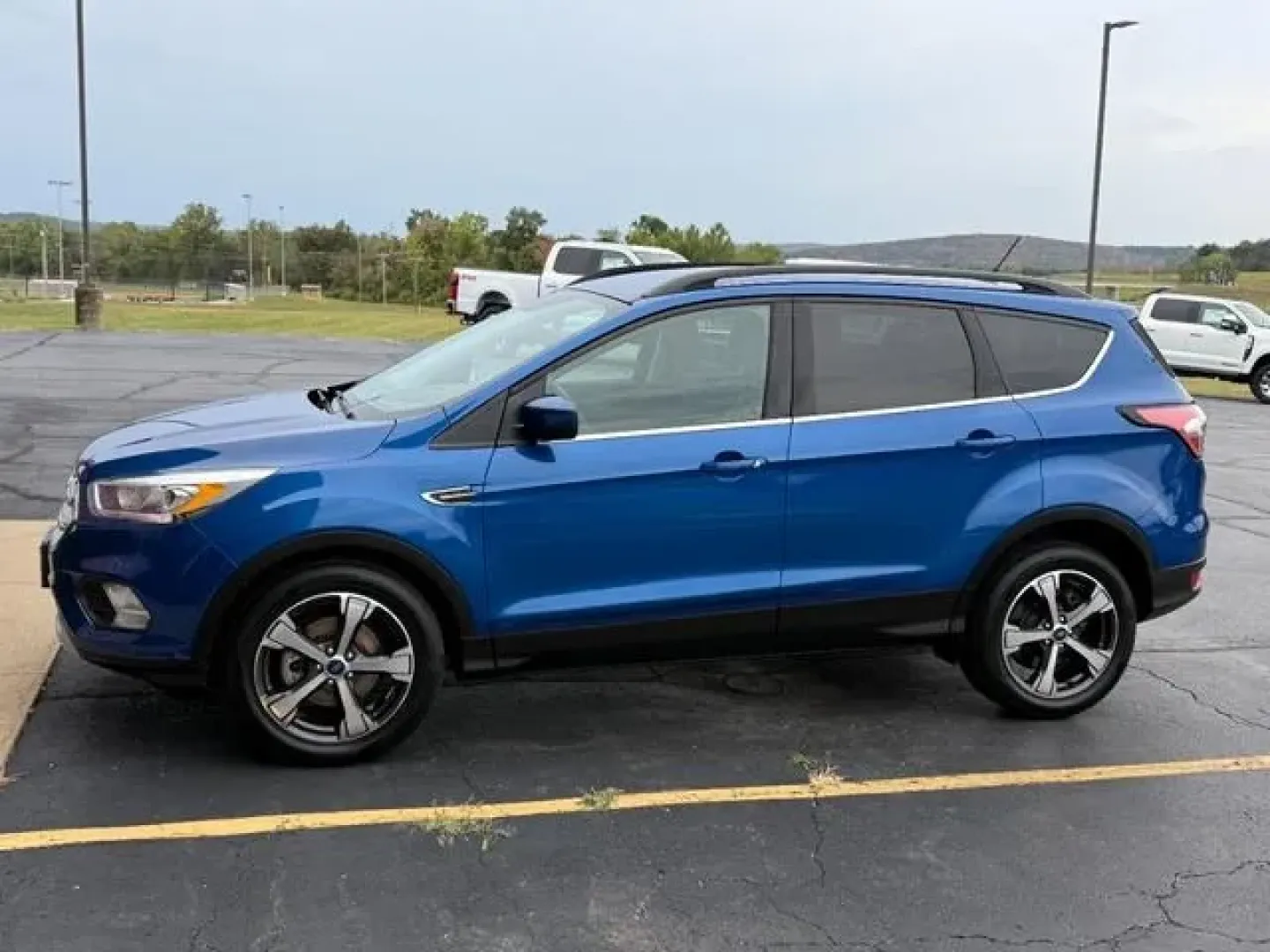 2018 Ford Escape SEL (1FMCU0HD9JU) with an 1.5L Turbocharged engine, located at 141 Commercial Dr, Fredericktown, MO, 63645, (573) 783-6432, 37.570087, -90.320648 - Are you dreaming of the perfect vehicle for family adventures, daily commutes, and weekend getaways? Look no further than this stunning 2018 Ford Escape SEL, available now at Pettus Ford Fredericktown. Nestled in the heart of Fredericktown, MO, at 141 Commercial Drive, our dealership specializes in - Photo#1