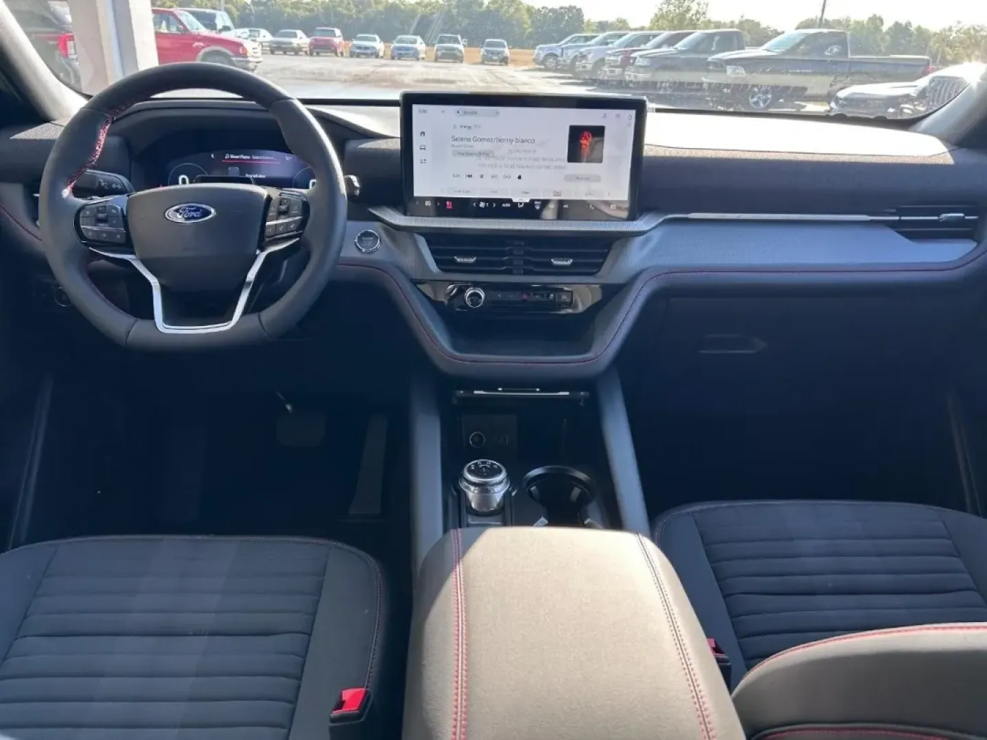 2025 /Onyx Leather Ford Explorer ST-Line (1FMUK8KH8SG) with an 2.3L EcoBoost I-4 engine, Automatic transmission, located at 141 Commercial Dr, Fredericktown, MO, 63645, (573) 783-6432, 37.570087, -90.320648 - Embark on your next adventure with the perfect blend of style, performance, and versatility that the 2025 Ford Explorer ST-Line offers. Ideal for families, weekend warriors, or anyone who enjoys the open road, this SUV is designed to take on life's challenges with ease. Whether you're driving the ki - Photo#12