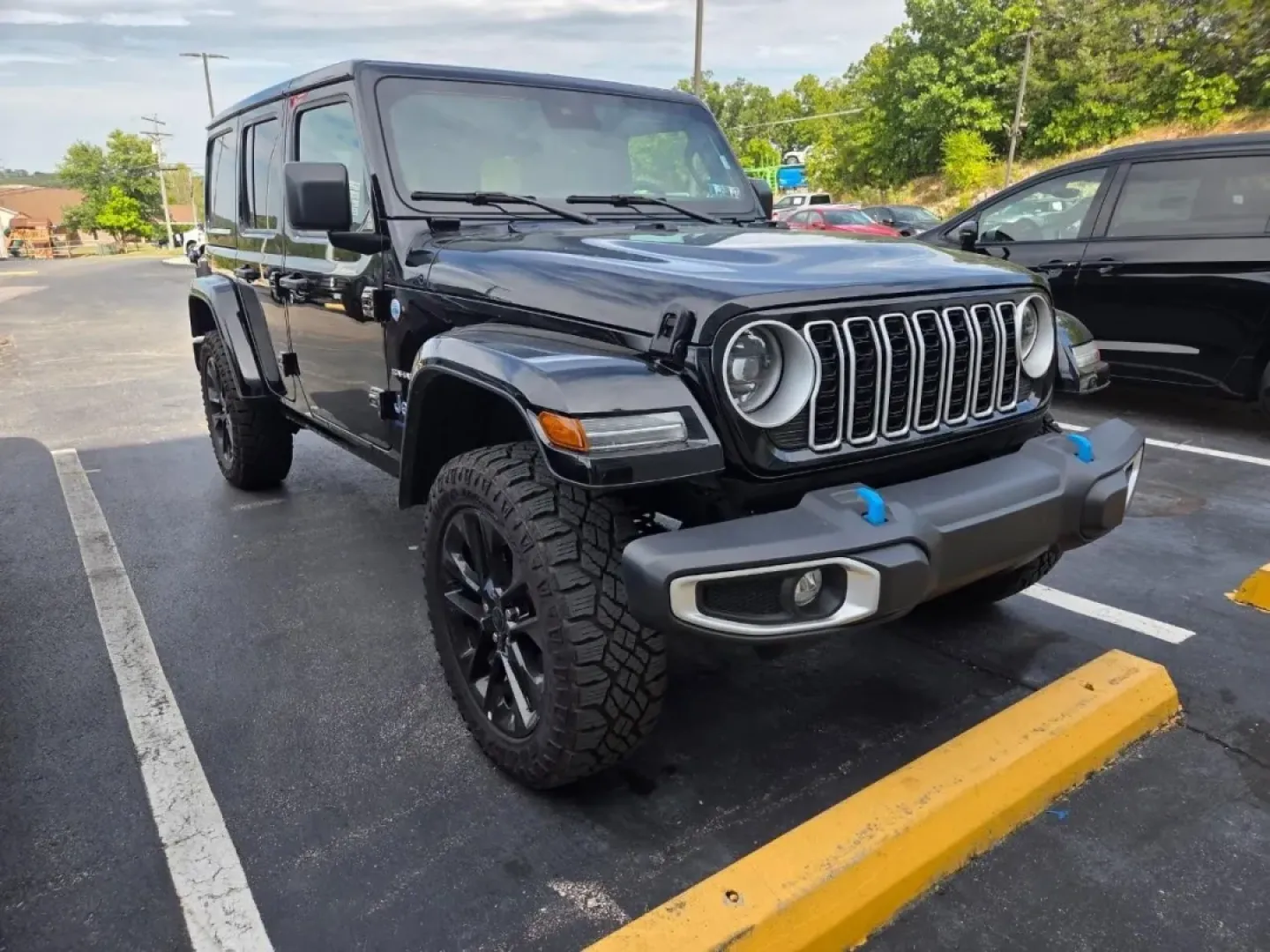 2024 /Black Jeep Wrangler Sahara 4xe (1C4RJXP68RW) with an Other engine, Automatic transmission, located at 12830 Highway 21, De Soto, MO, 63020, (636) 337-7777, 38.153099, -90.573624 - **Adventure Awaits with the 2024 Jeep Wrangler Sahara at Pettus CDJR DeSoto!**<br /> <br /> Whether you're navigating the bustling streets of De Soto, MO, or embarking on a weekend escapade to the picturesque Ozarks, the 2024 Jeep Wrangler Sahara is your perfect companion. Designed for those who cra - Photo#0