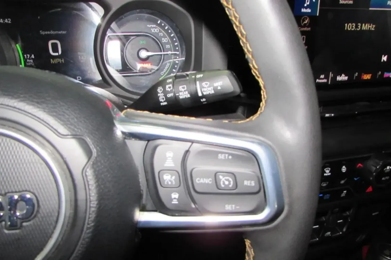 2024 /Black Jeep Wrangler Sahara 4xe (1C4RJXP68RW) with an Other engine, Automatic transmission, located at 12830 Highway 21, De Soto, MO, 63020, (636) 337-7777, 38.153099, -90.573624 - **Adventure Awaits with the 2024 Jeep Wrangler Sahara at Pettus CDJR DeSoto!**<br /> <br /> Whether you're navigating the bustling streets of De Soto, MO, or embarking on a weekend escapade to the picturesque Ozarks, the 2024 Jeep Wrangler Sahara is your perfect companion. Designed for those who cra - Photo#17