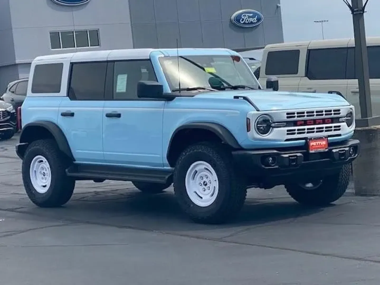 2025 Ford Bronco Heritage Edition (1FMEE4DP0SL) with an 2.7L V6 Turbocharged engine, located at 141 Commercial Dr, Fredericktown, MO, 63645, (573) 783-6432, 37.570087, -90.320648 - ### Experience Adventure with the 2025 Ford Bronco Heritage Edition at Pettus Ford Fredericktown<br /> <br /> Are you ready to elevate your outdoor adventures? Look no further than this stunning 2025 Ford Bronco Heritage Edition, a vehicle designed for those who crave excitement and exploration. Per - Photo#0