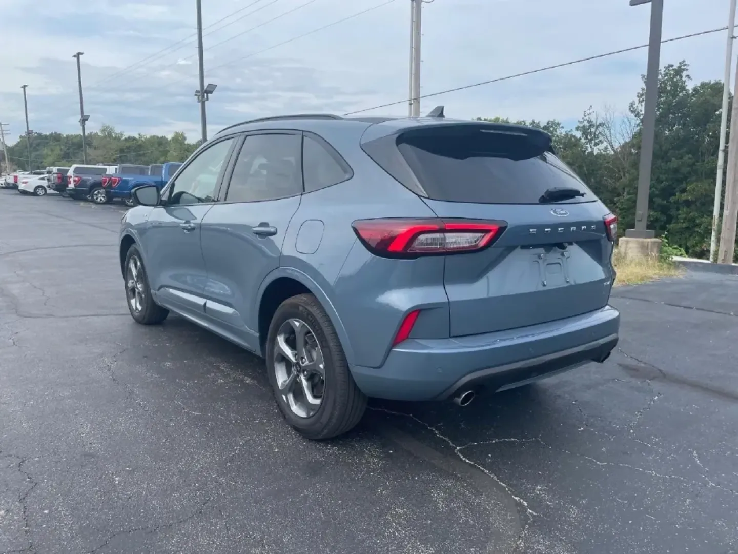2023 /Ebony With Red Stitching Ford Escape ST-Line (1FMCU9MN6PU) with an Other engine, Automatic transmission, located at 12836 Highway 21, De Soto, MO, 63020, (636) 337-7777, 38.151867, -90.575615 - Discover the perfect blend of style, comfort, and versatility with this stunning 2023 Ford Escape ST-Line, available now at Pettus Ford De Soto in De Soto, MO. Whether you're a growing family in need of a reliable family vehicle, an urban commuter looking for efficiency, or an adventure seeker ready - Photo#2