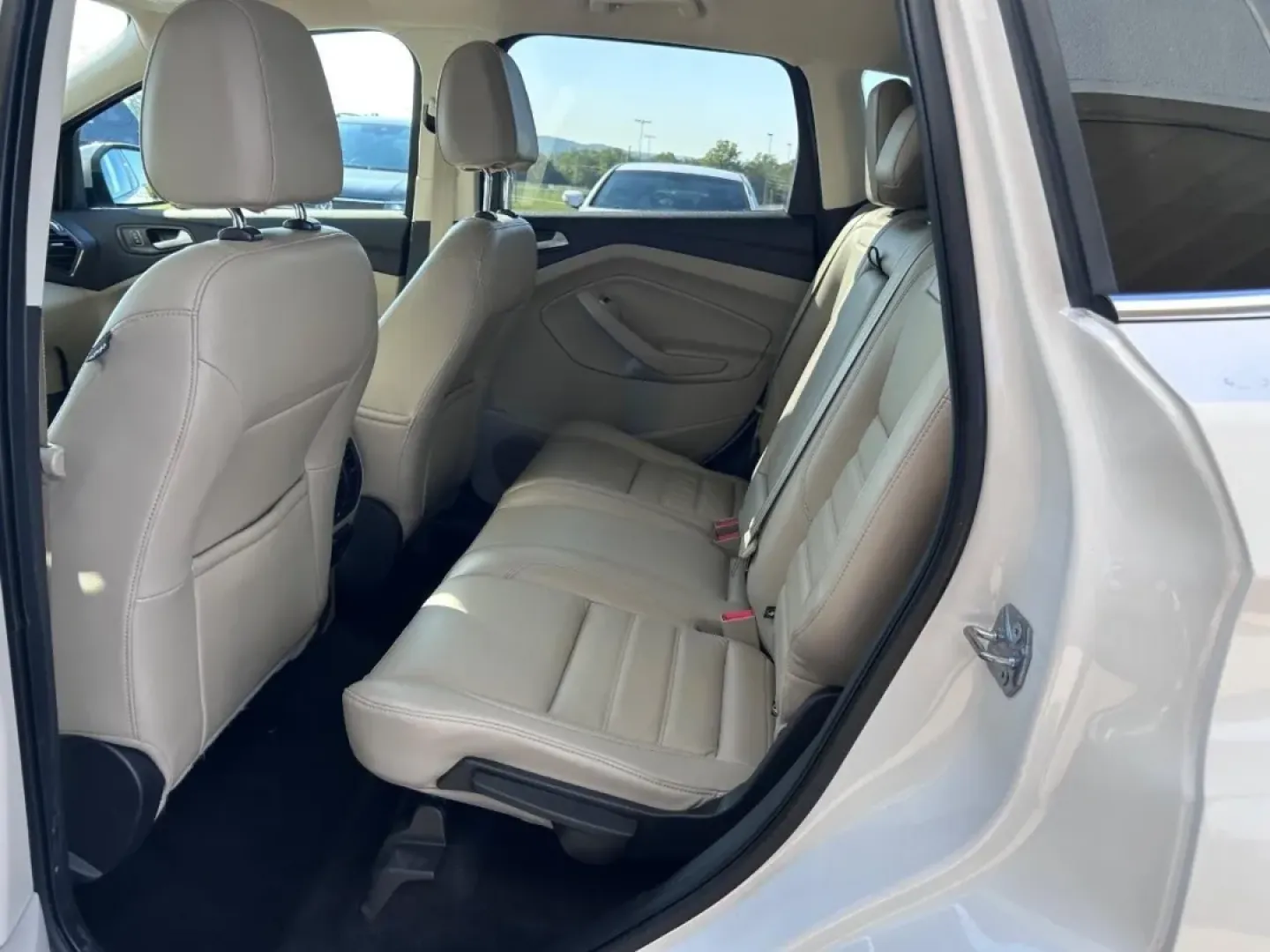 2017 /Medium Light Stone Leather Ford Escape Titanium (1FMCU0J91HU) with an 2.0L engine, Automatic transmission, located at 141 Commercial Dr, Fredericktown, MO, 63645, (573) 783-6432, 37.570087, -90.320648 - Are you looking for a versatile SUV that can handle everything from daily commutes to weekend adventures? Look no further than this stunning 2017 Ford Escape Titanium, available now at Pettus Ford Fredericktown! With its spacious interior and innovative features, this pre-owned SUV is the perfect ch - Photo#9