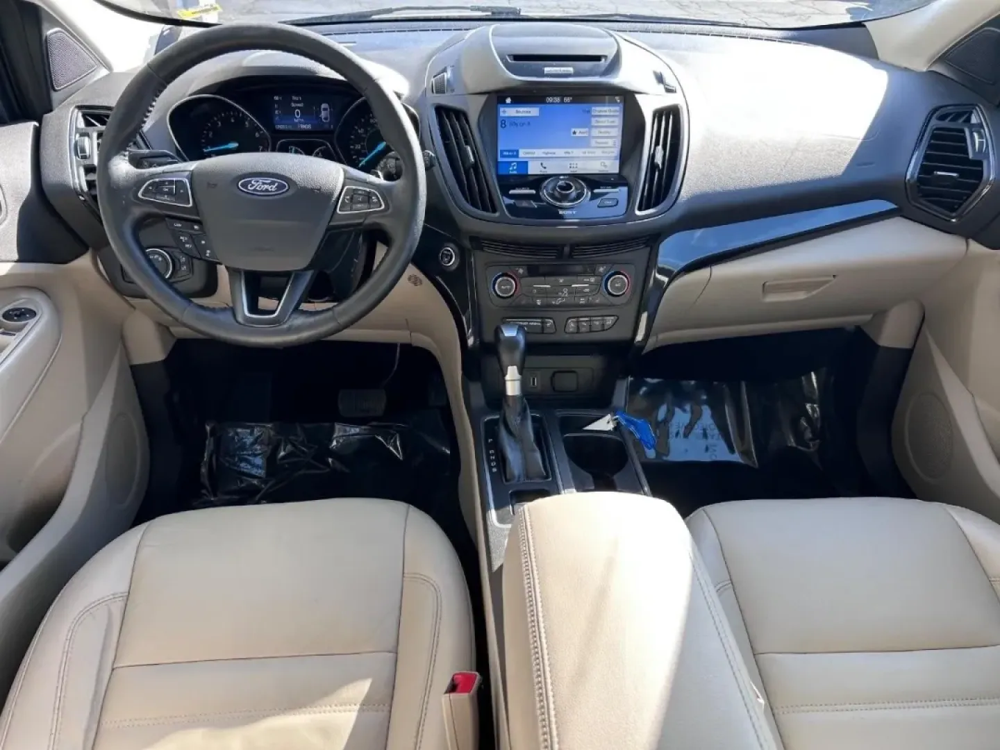 2017 /Medium Light Stone Leather Ford Escape Titanium (1FMCU0J91HU) with an 2.0L engine, Automatic transmission, located at 141 Commercial Dr, Fredericktown, MO, 63645, (573) 783-6432, 37.570087, -90.320648 - Are you looking for a versatile SUV that can handle everything from daily commutes to weekend adventures? Look no further than this stunning 2017 Ford Escape Titanium, available now at Pettus Ford Fredericktown! With its spacious interior and innovative features, this pre-owned SUV is the perfect ch - Photo#10