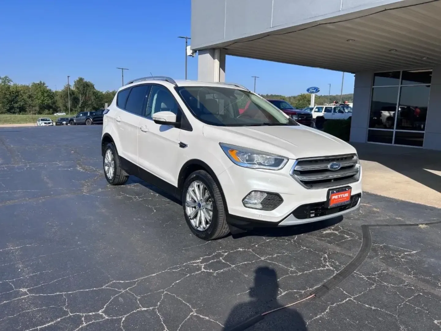 2017 /Medium Light Stone Leather Ford Escape Titanium (1FMCU0J91HU) with an 2.0L engine, Automatic transmission, located at 141 Commercial Dr, Fredericktown, MO, 63645, (573) 783-6432, 37.570087, -90.320648 - Are you looking for a versatile SUV that can handle everything from daily commutes to weekend adventures? Look no further than this stunning 2017 Ford Escape Titanium, available now at Pettus Ford Fredericktown! With its spacious interior and innovative features, this pre-owned SUV is the perfect ch - Photo#0