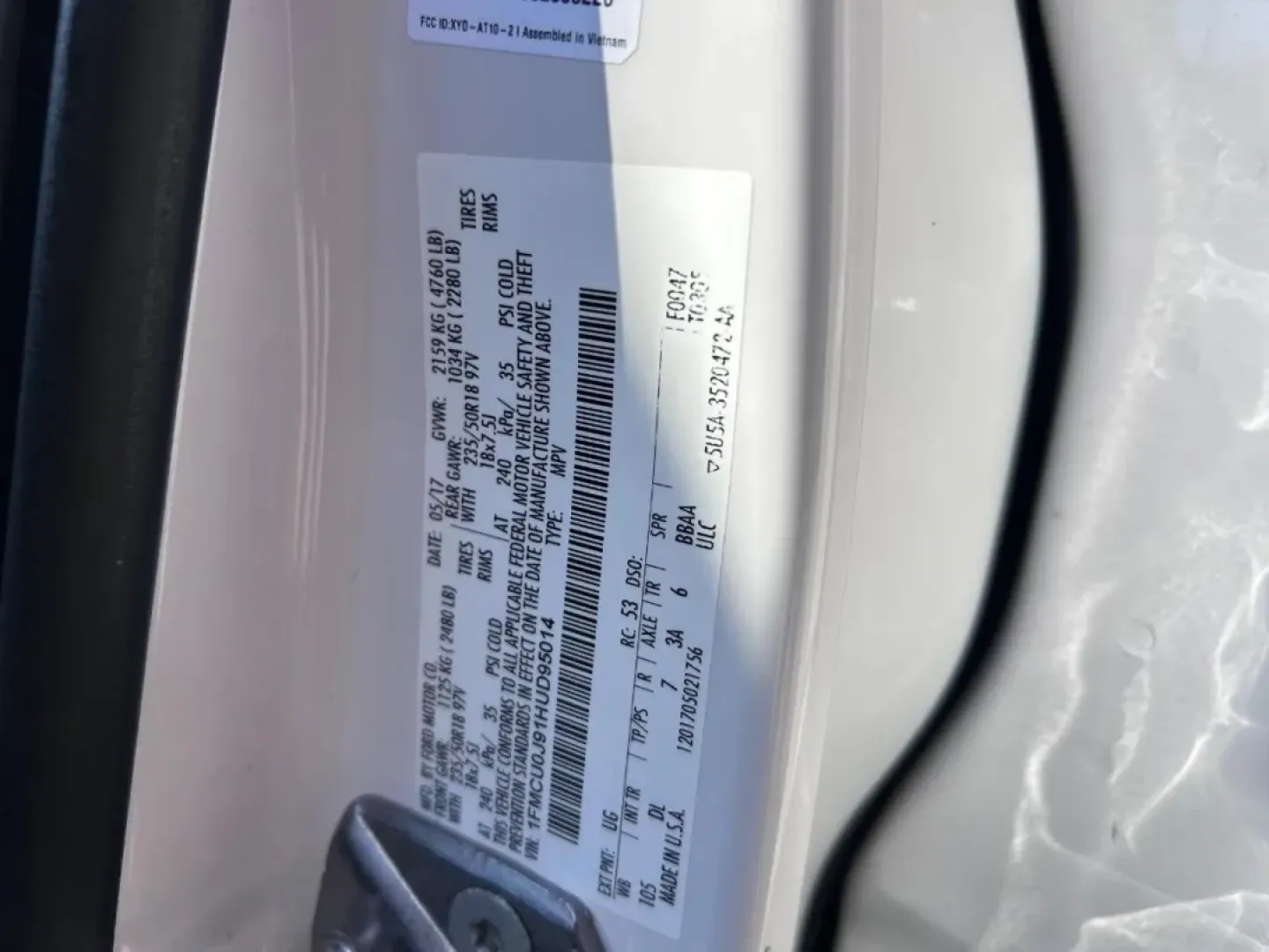 2017 /Medium Light Stone Leather Ford Escape Titanium (1FMCU0J91HU) with an 2.0L engine, Automatic transmission, located at 141 Commercial Dr, Fredericktown, MO, 63645, (573) 783-6432, 37.570087, -90.320648 - Are you looking for a versatile SUV that can handle everything from daily commutes to weekend adventures? Look no further than this stunning 2017 Ford Escape Titanium, available now at Pettus Ford Fredericktown! With its spacious interior and innovative features, this pre-owned SUV is the perfect ch - Photo#22