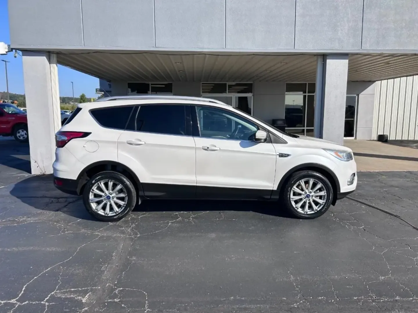 2017 /Medium Light Stone Leather Ford Escape Titanium (1FMCU0J91HU) with an 2.0L engine, Automatic transmission, located at 141 Commercial Dr, Fredericktown, MO, 63645, (573) 783-6432, 37.570087, -90.320648 - Are you looking for a versatile SUV that can handle everything from daily commutes to weekend adventures? Look no further than this stunning 2017 Ford Escape Titanium, available now at Pettus Ford Fredericktown! With its spacious interior and innovative features, this pre-owned SUV is the perfect ch - Photo#1
