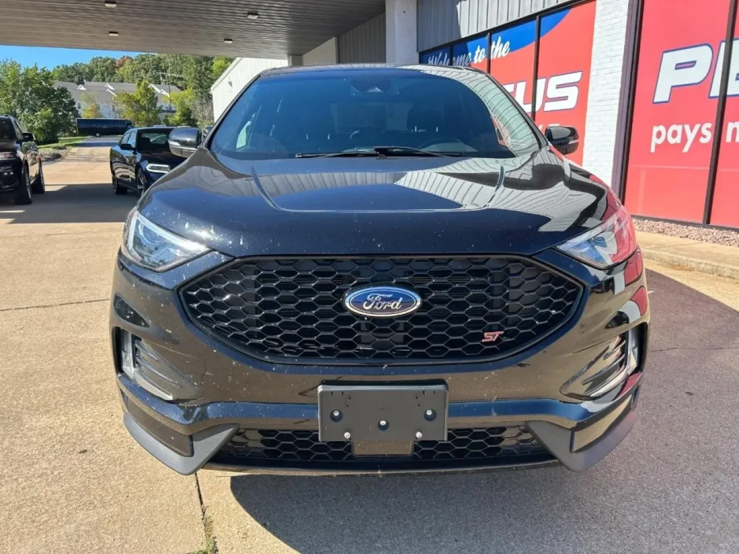 2023 /Ebony Leather Trimmed Ford Edge ST (2FMPK4AP5PB) with an 2.7L V6 EcoBoost engine, Automatic transmission, located at 970 Woodlawn Dr., Farmington, MO, 63640, (573) 431-7800, 37.825642, -90.468674 - Experience life on the go with style and comfort in this impressive 2023 Ford Edge ST, available now at Pettus CDJR Farmington. Located at 970 Woodlawn Drive in Farmington, MO, our dealership specializes in quality used vehicles, providing an extensive selection of affordable used cars perfect for e - Photo#1