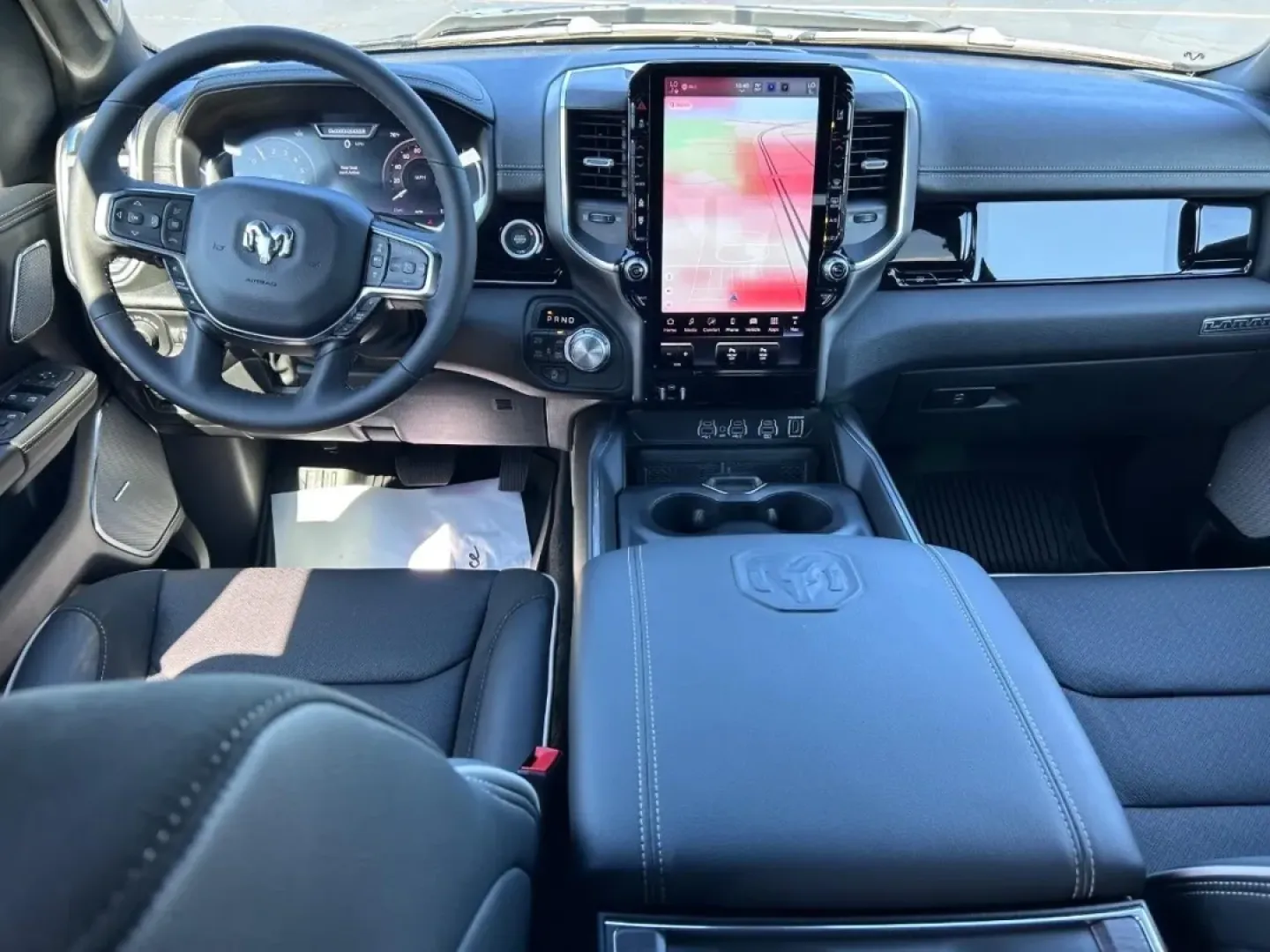 2026 /Black Leather Ram 1500 Laramie (1C6SRFJP1TN) with an 3.0L I6 Hurricane SO Twin Turbo ESS engine, Automatic transmission, located at 970 Woodlawn Dr., Farmington, MO, 63640, (573) 431-7800, 37.825642, -90.468674 - **Unleash Adventure with the 2026 Ram 1500 Laramie at Pettus CDJR Farmington!**<br /> <br /> Are you ready to elevate your lifestyle with a truck that can handle both work and play? Look no further than the stunning 2026 Ram 1500 Laramie, available now at Pettus CDJR Farmington. This remarkable vehi - Photo#9