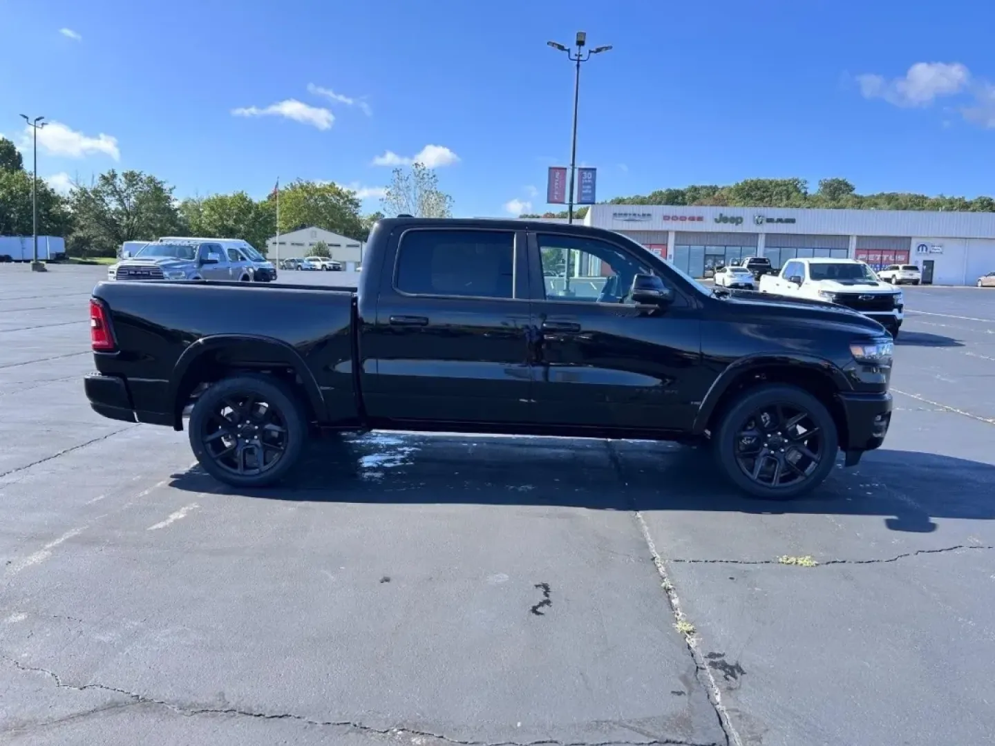 2026 /Black Leather Ram 1500 Laramie (1C6SRFJP1TN) with an 3.0L I6 Hurricane SO Twin Turbo ESS engine, Automatic transmission, located at 970 Woodlawn Dr., Farmington, MO, 63640, (573) 431-7800, 37.825642, -90.468674 - **Unleash Adventure with the 2026 Ram 1500 Laramie at Pettus CDJR Farmington!**<br /> <br /> Are you ready to elevate your lifestyle with a truck that can handle both work and play? Look no further than the stunning 2026 Ram 1500 Laramie, available now at Pettus CDJR Farmington. This remarkable vehi - Photo#1