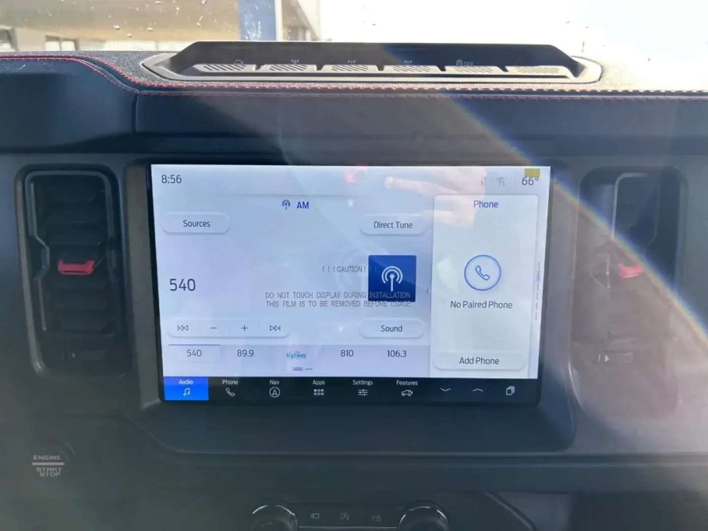 2025 /Black Onyx Leather Ford Bronco Raptor (1FMEE0RR0SL) with an 3.0L EcoBoost V6 engine, Automatic transmission, located at 141 Commercial Dr, Fredericktown, MO, 63645, (573) 783-6432, 37.570087, -90.320648 - Are you in search of the ultimate adventure vehicle that can handle anything from weekend getaways to daily commutes? Look no further! Introducing the stunning 2025 Ford Bronco Raptor, a powerful SUV designed for those who crave both performance and style. This quality used vehicle is perfect for ou - Photo#12